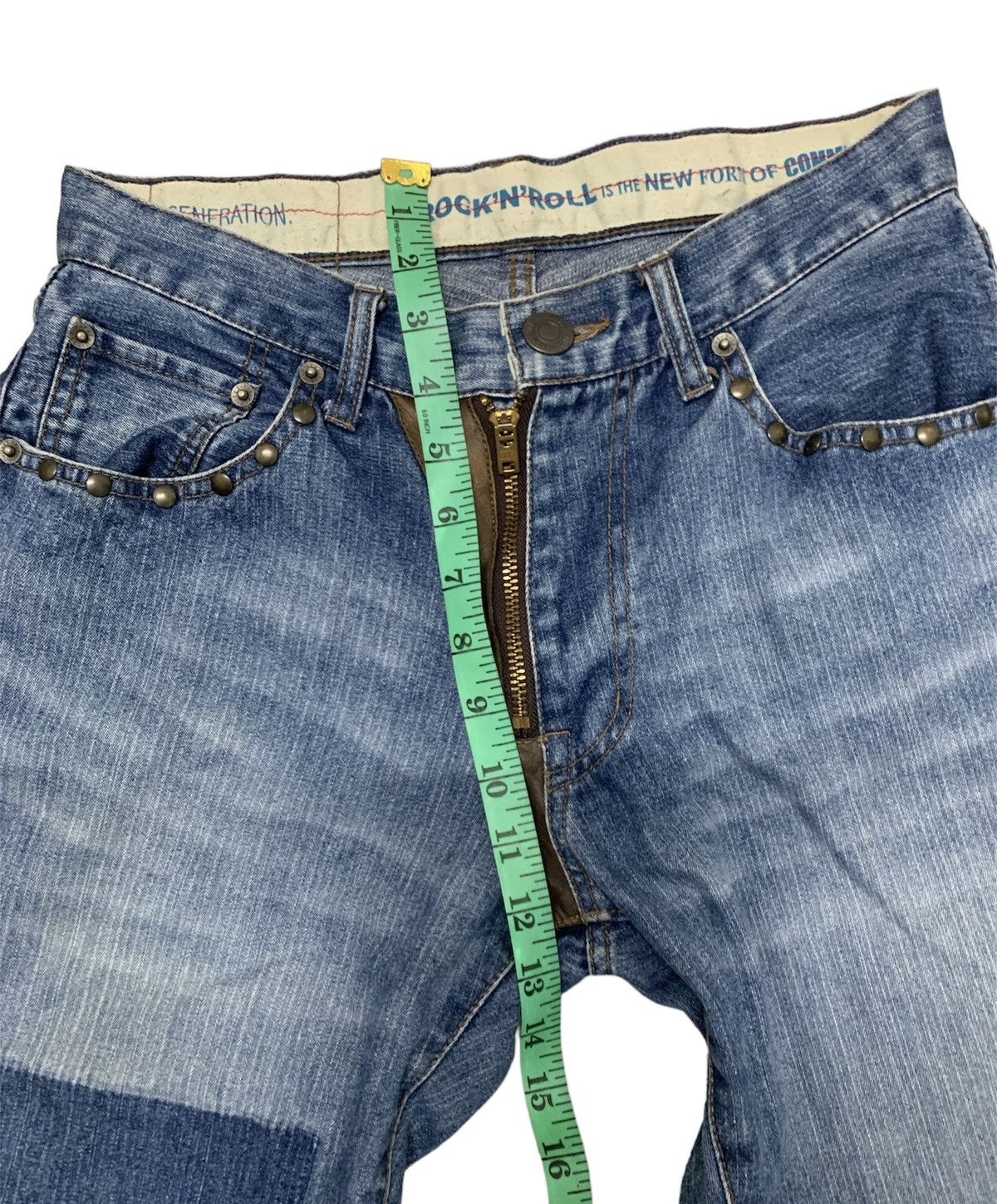 Japanese Brand × PPFM PPFM denim cargo camouflage patchwork Size US 28 / EU 44 - 6 Thumbnail