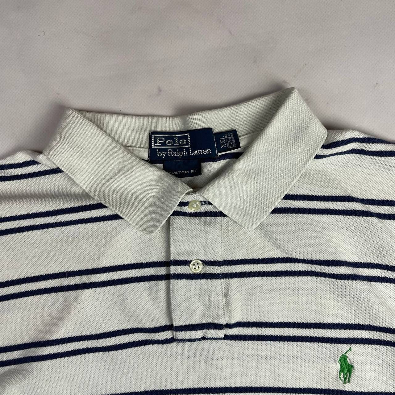 Polo Ralph Lauren Crazy Vintage Y2K/2000s Striped Polo Ralph Lauren t-Shirt Size US XXL / EU 58 / 5 - 7 Thumbnail
