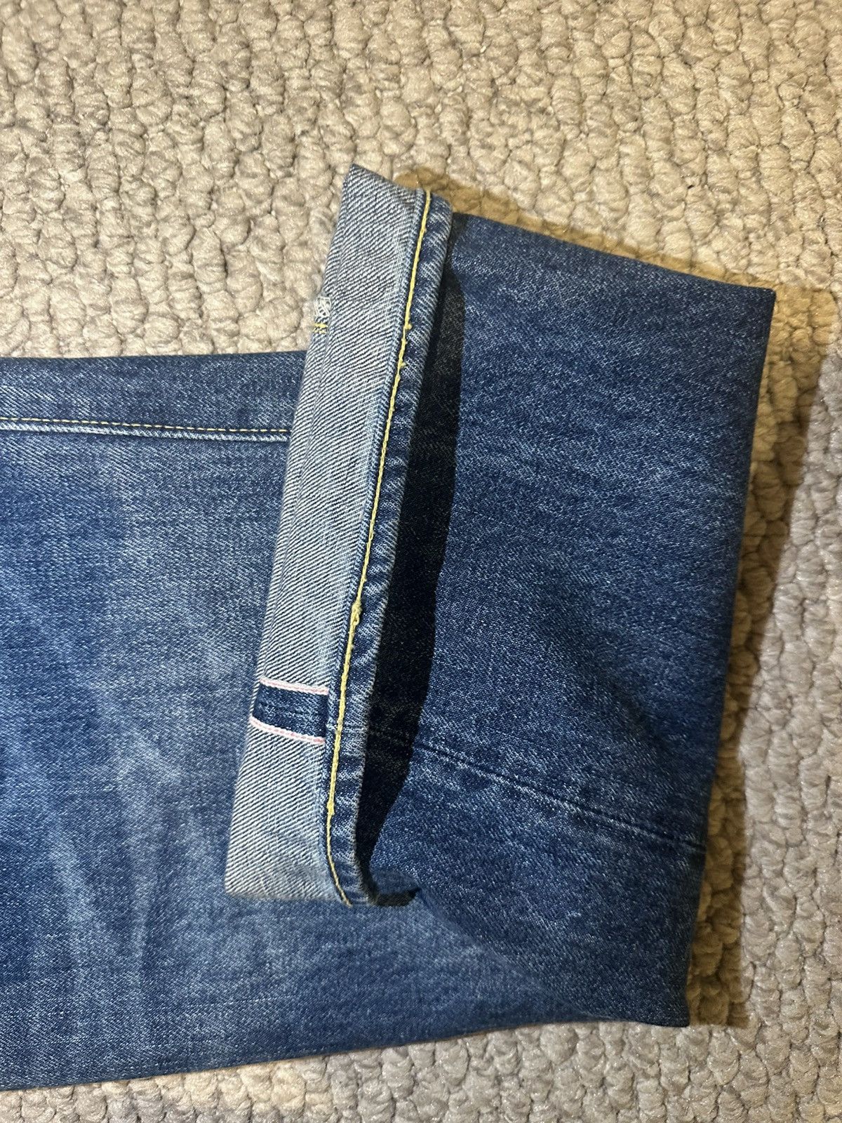 Sugar Cane Sugar Cane Type III 1947 Slim Straight Raw Selvedge Denim Size US 33 - 5 Thumbnail
