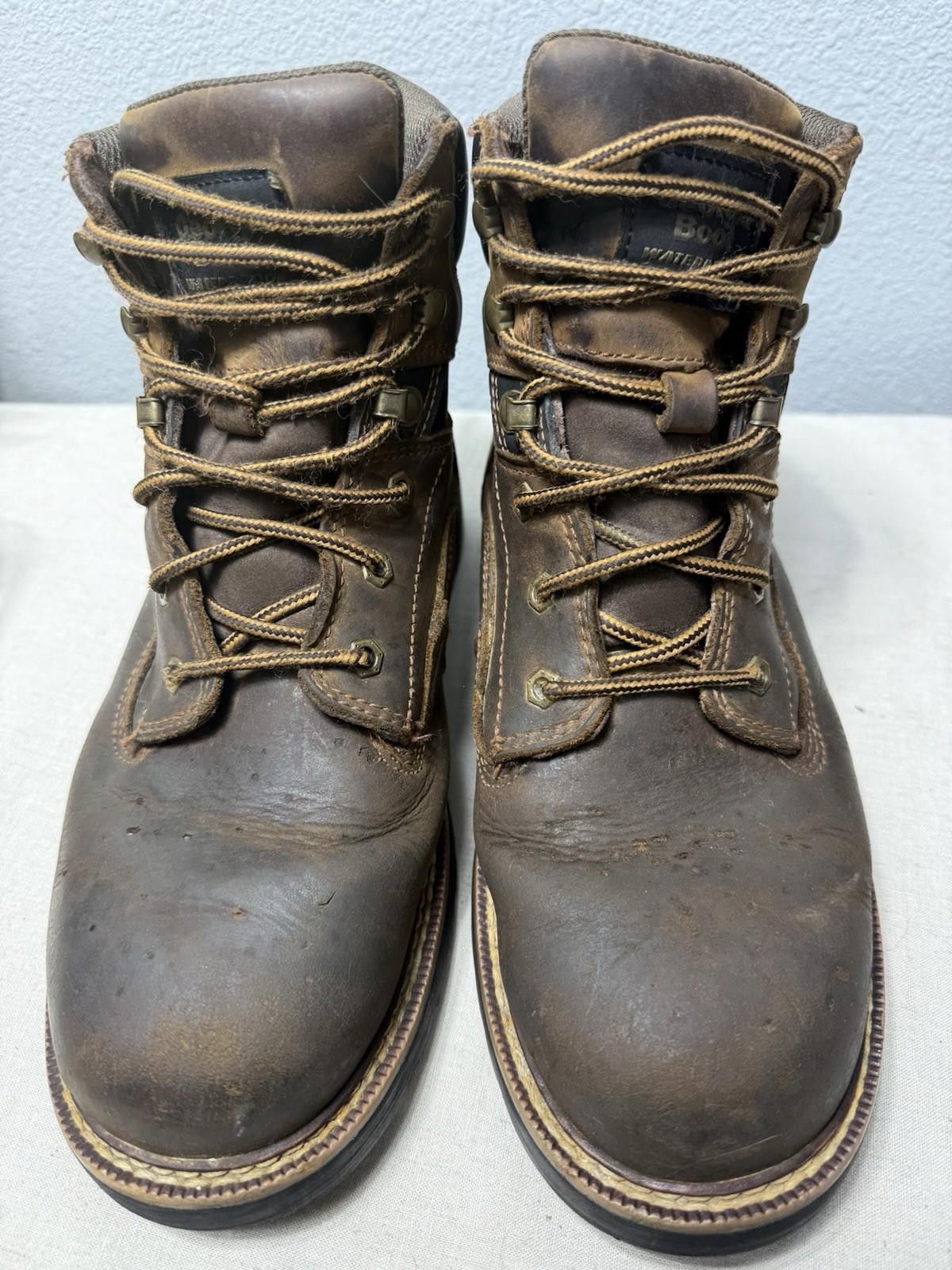 Designer Georgia Waterproof 6”Leather Work Boots Size 9.5M Lace Up Size US 9.5 / EU 42-43 - 3 Thumbnail