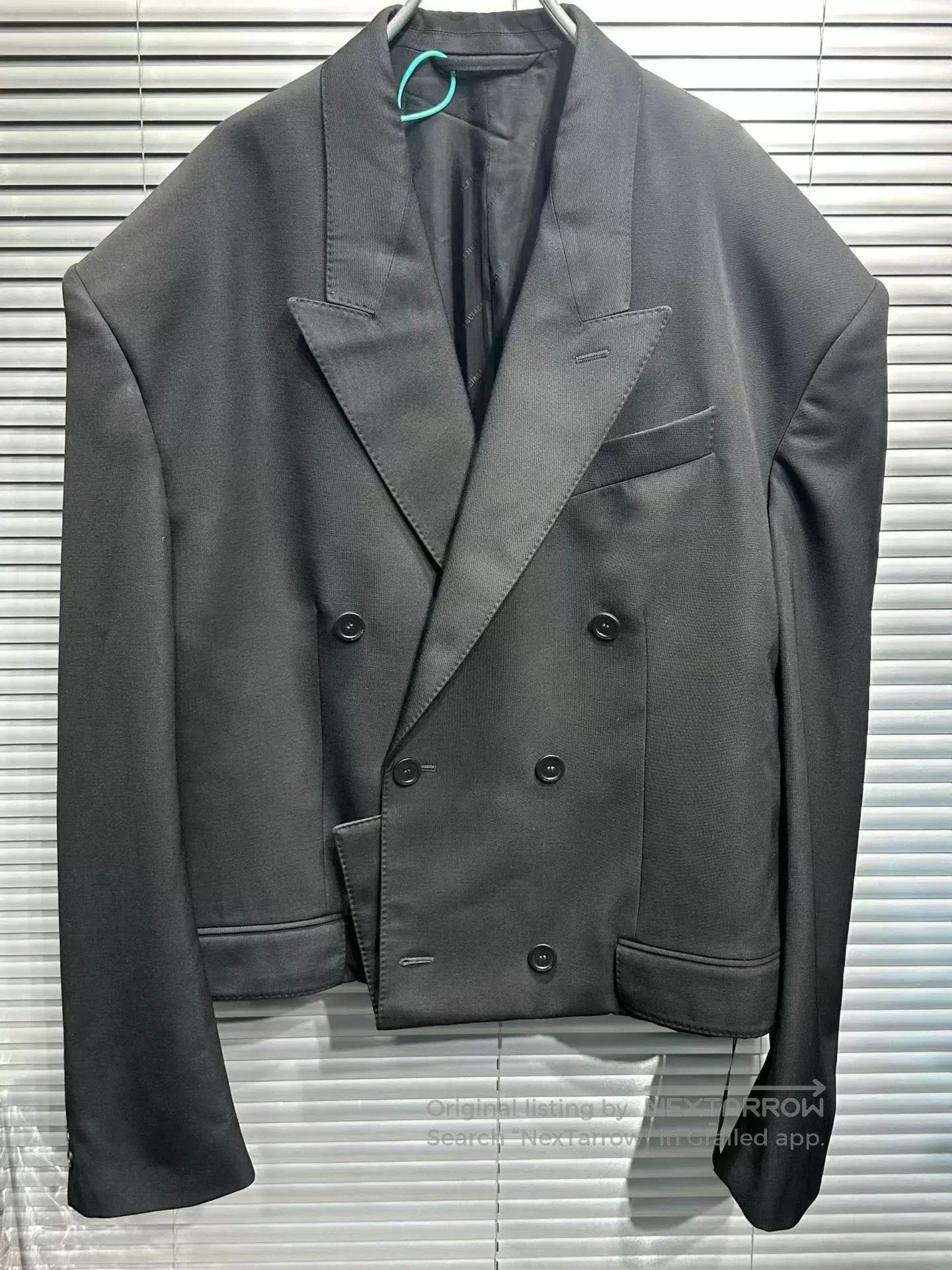Balenciaga balenciaga black double-breasted suit jacket. Size US M / EU 48-50 / 2 - 3 Thumbnail