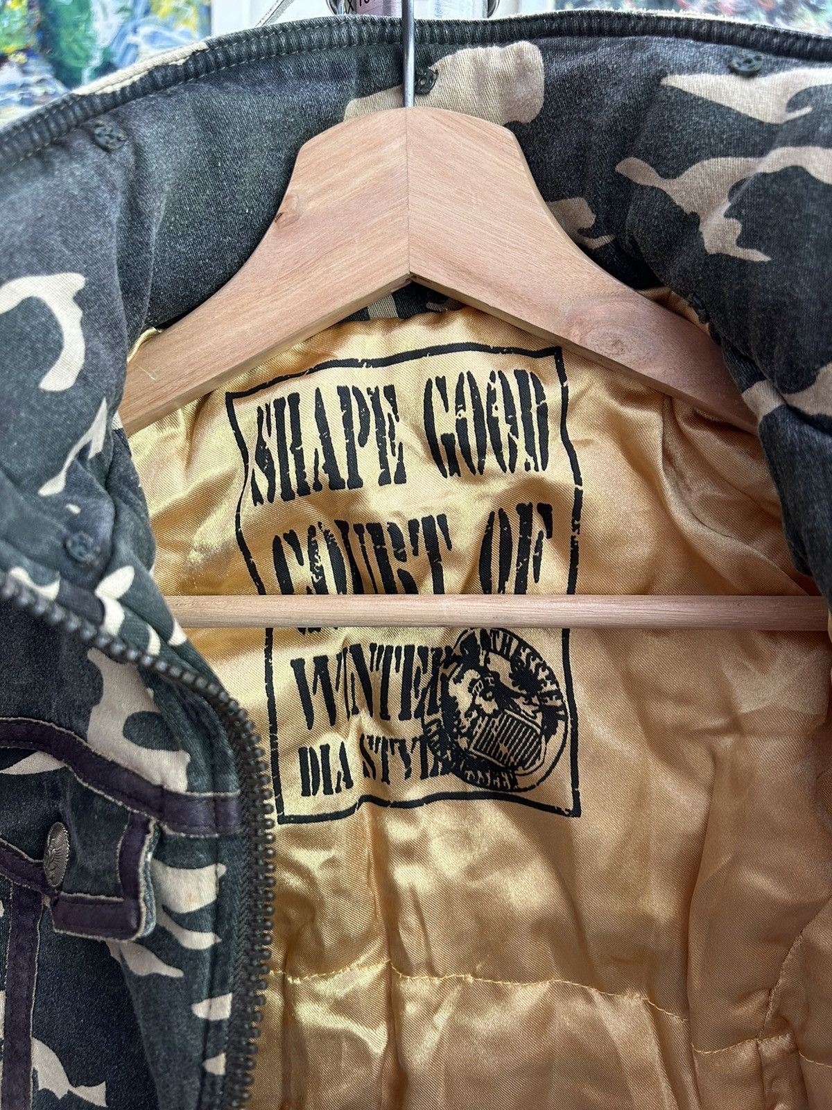 Japanese Brand Tactical Bondage Camo jacket Size US XXS / EU 40 - 18 Thumbnail