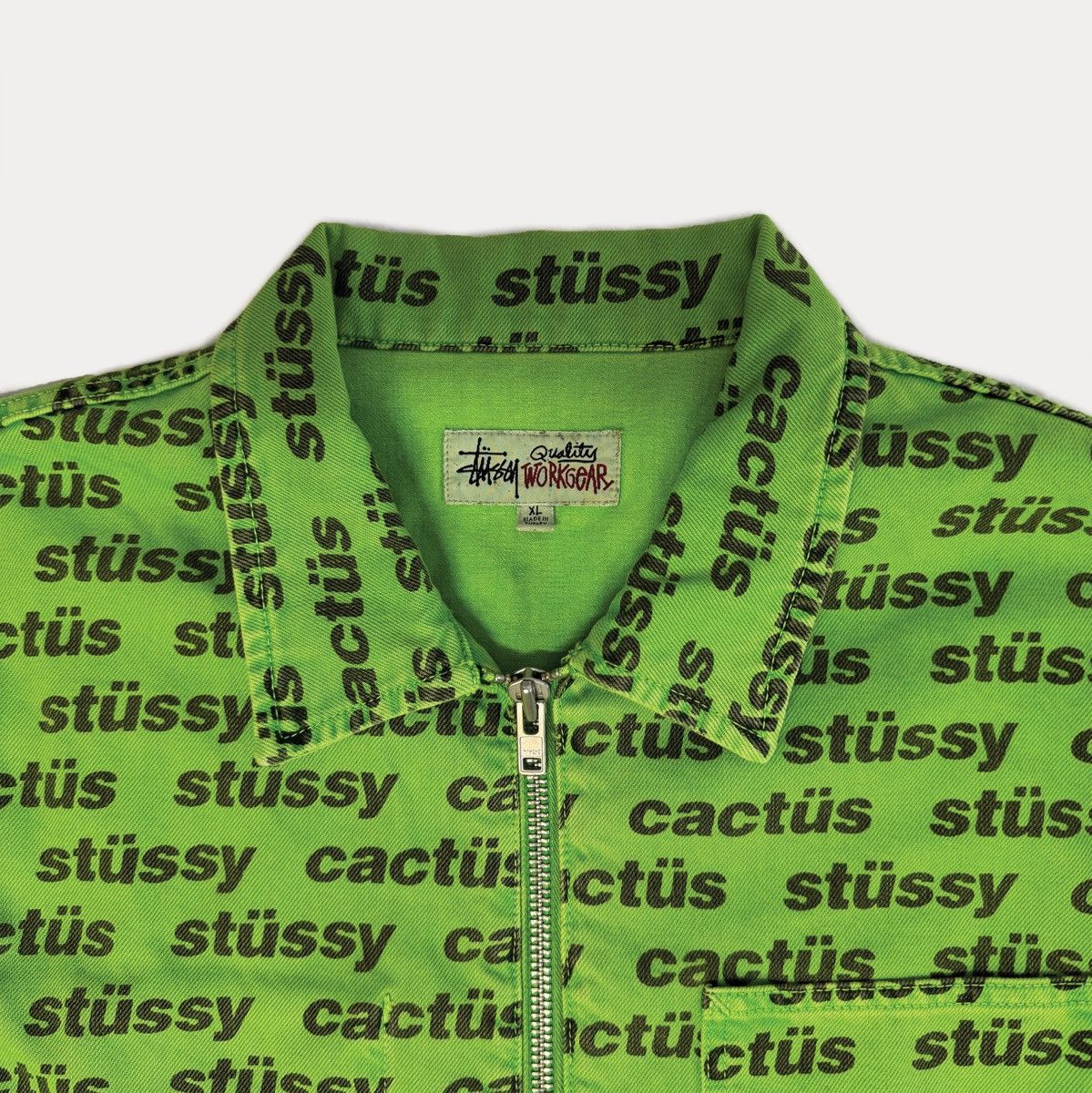Cactus Plant Flea Market × Stussy Stüssy × Cactus Plant Flea Market Jacket – All Over Logo Size US XL / EU 56 / 4 - 7 Thumbnail