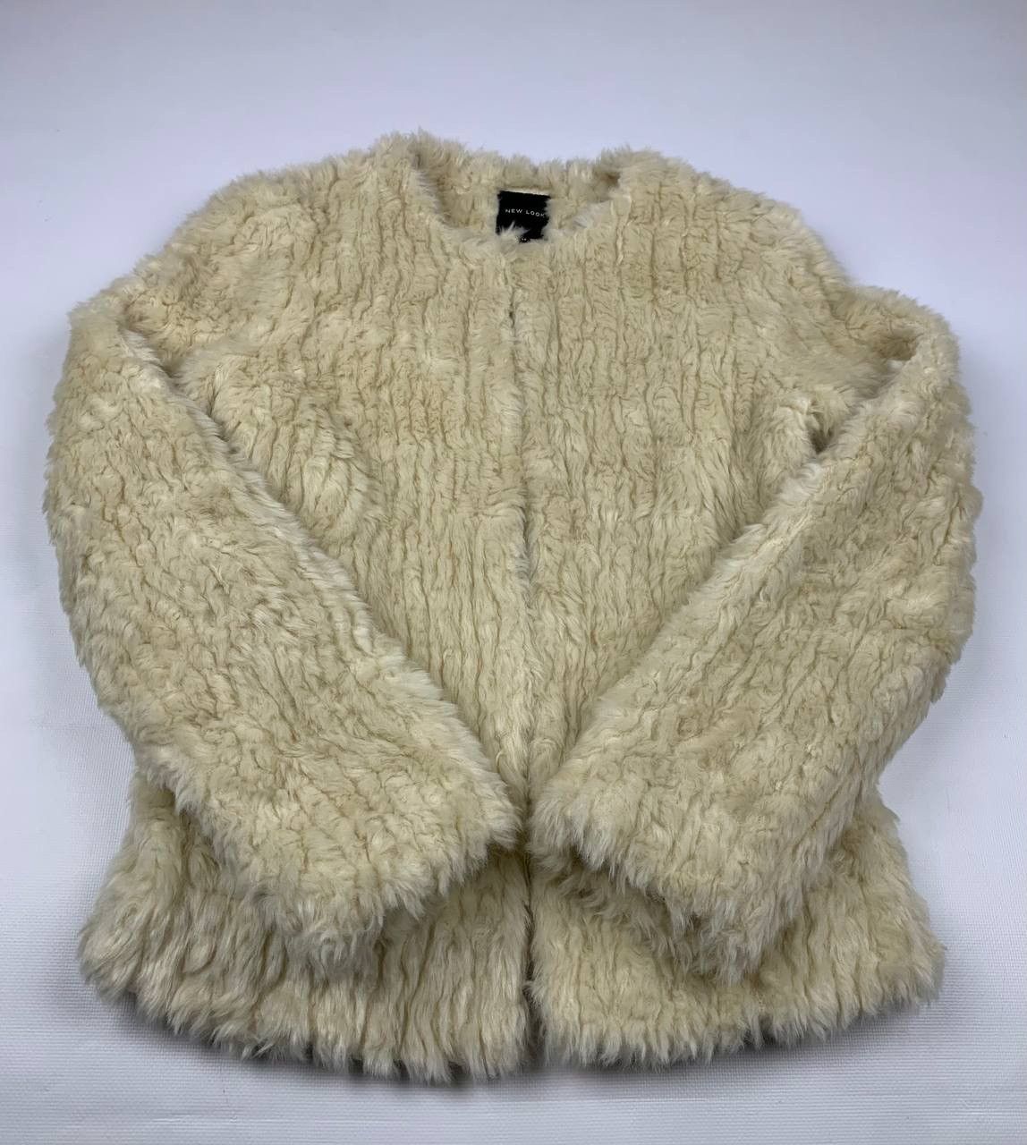 Japanese Brand Faux Fur Coat Cropped Jacket IfSixWasNine Y2K Style Size M / US 6-8 / IT 42-44 - 4 Thumbnail