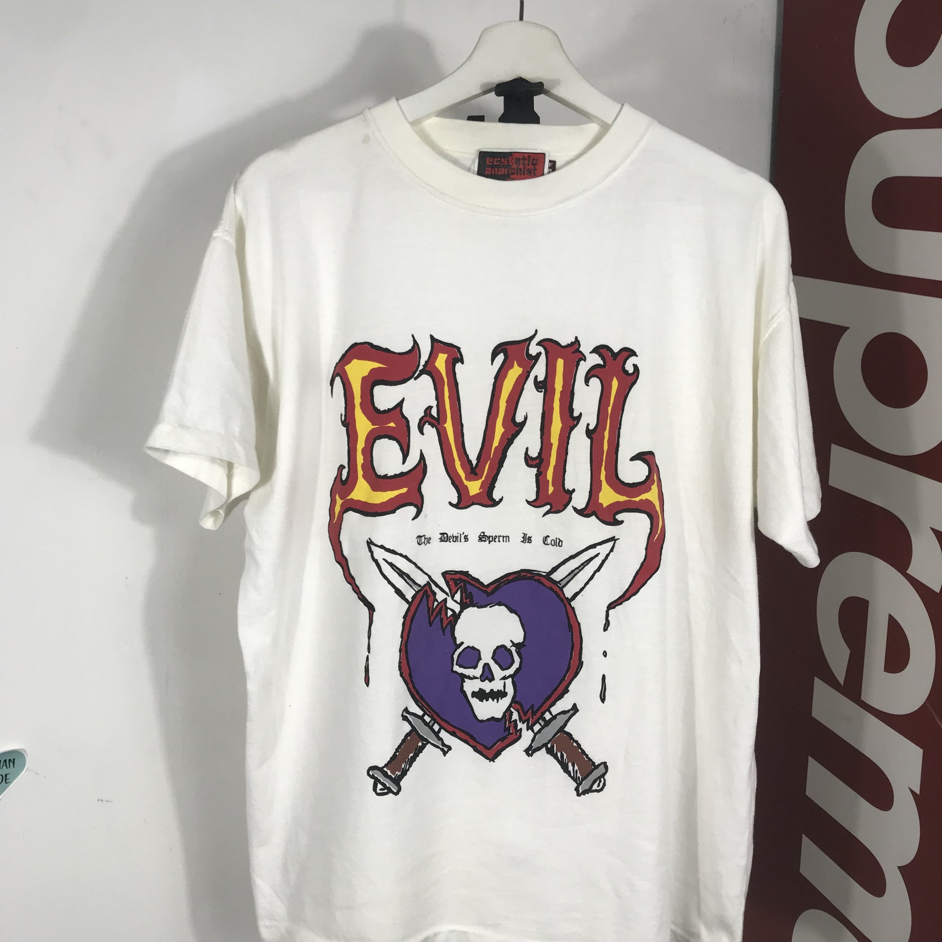 Vintage vintage Seditionaries VINTAGE “ANARCHIST" evil punk shirt Size US L / EU 52-54 / 3 - 2 Thumbnail