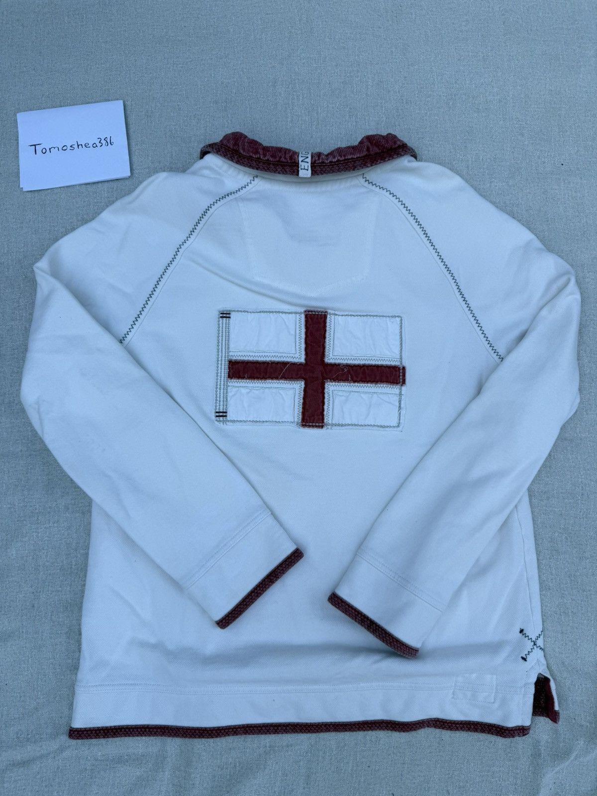 FatFace FatFace England Quarter Zip Size US L / EU 52-54 / 3 - 4 Thumbnail