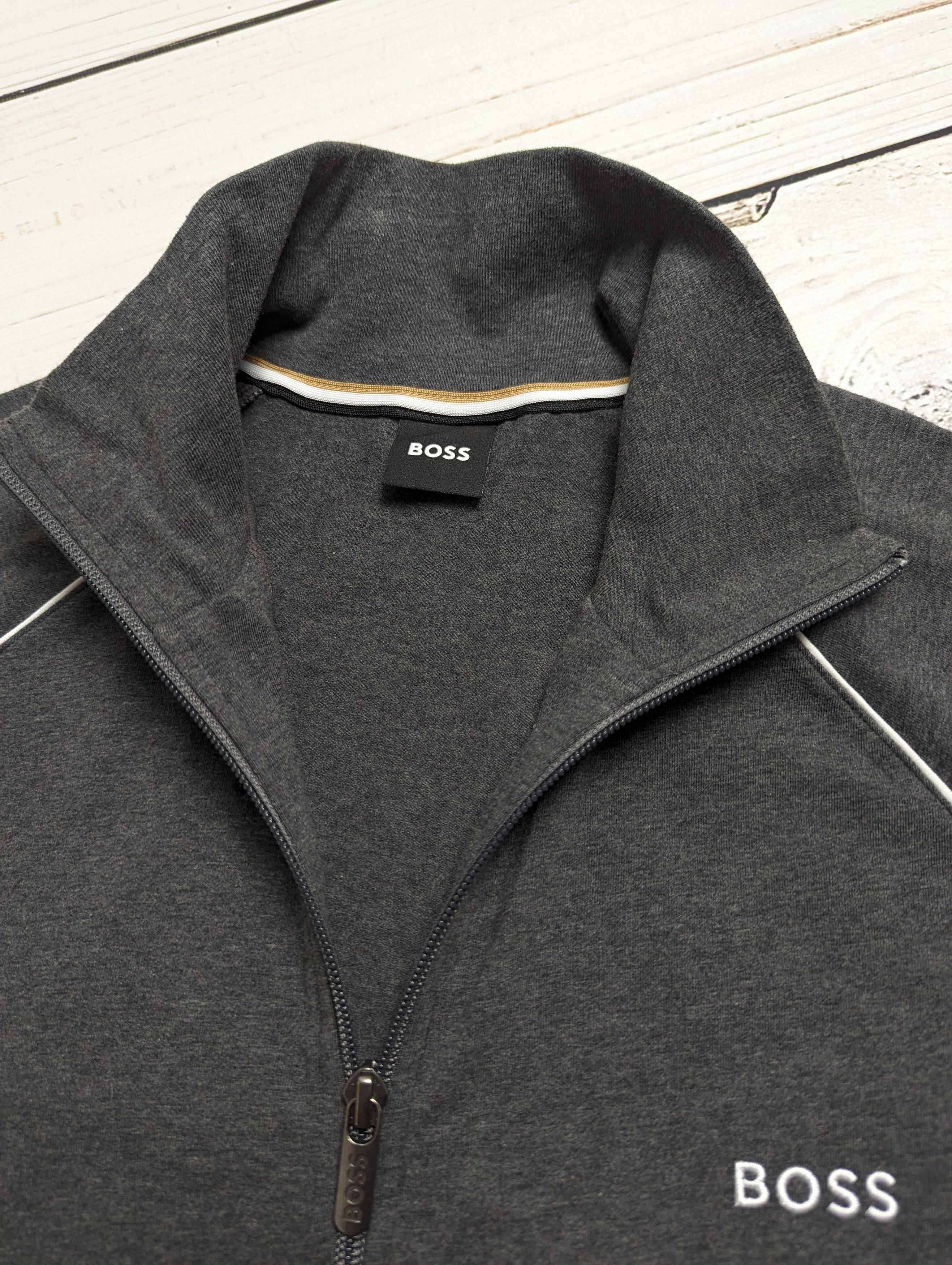 Hugo × Hugo Boss Hugo Boss Full Zip Light Jacket size S / sweater Size US S / EU 44-46 / 1 - 8 Thumbnail