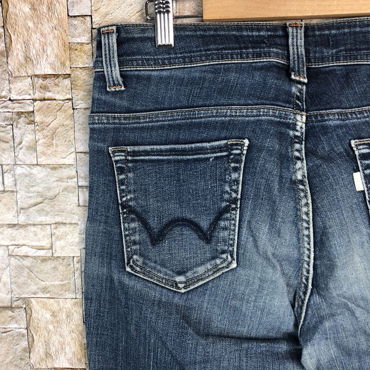 Edwin Edwin Blue Distressed Denim Pants #A344 Size US 32 / EU 48 - 20 Thumbnail