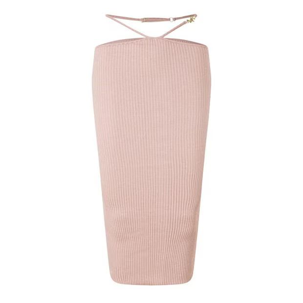 Amiri o1g2r1mq0824 Midi Skirts in Pink Size 29" - 1 Thumbnail