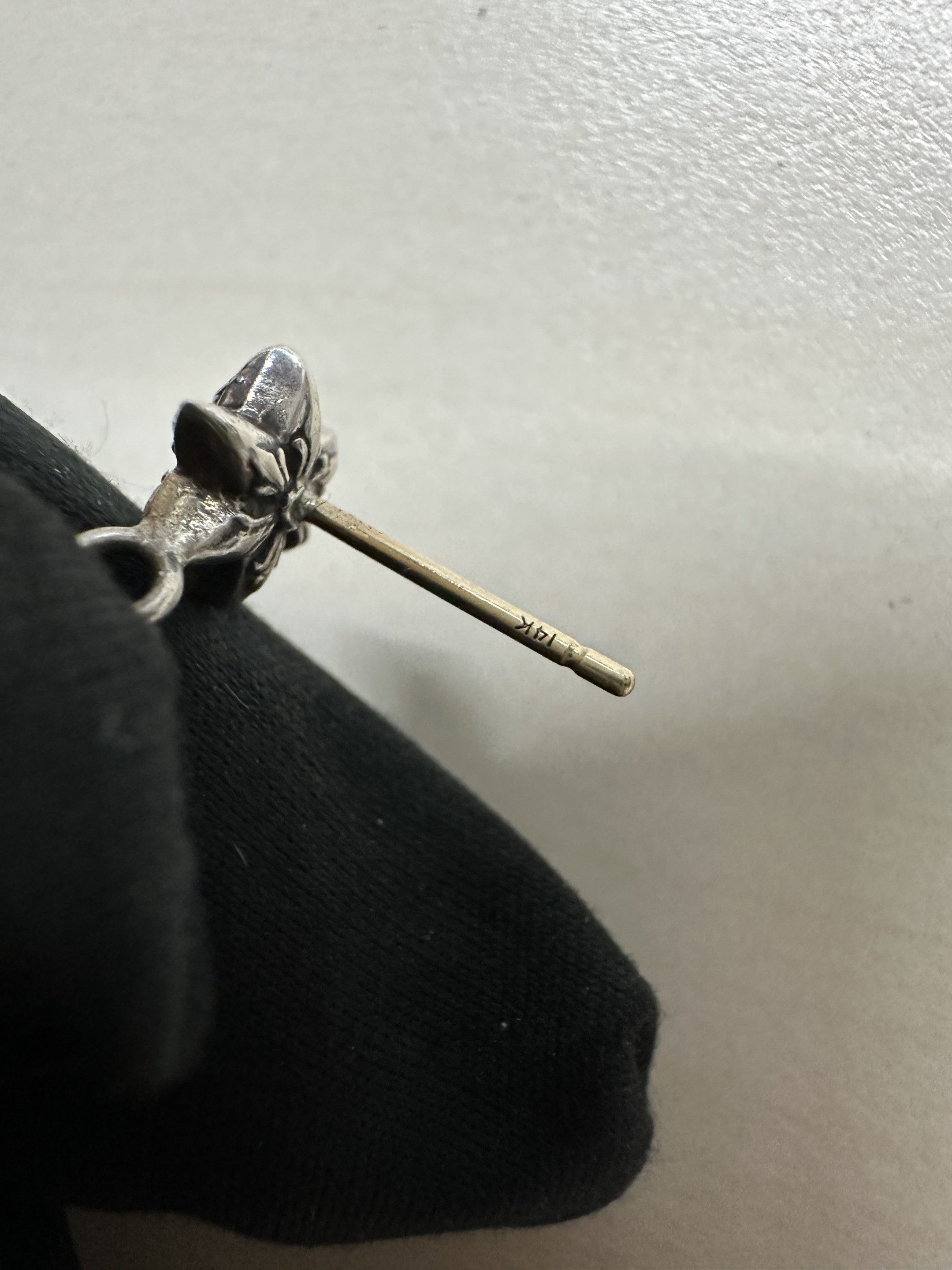 Chrome Hearts Chrome Hearts Silver Jojo Star Earring Drop Size ONE SIZE - 5 Thumbnail