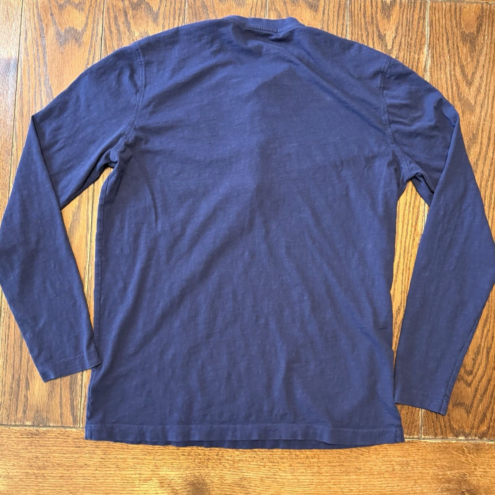 Vintage Greyson Long Sleeve Golf Polo Shirt Men’s Medium Navy Blue Henley Polo Regular Mens Golf Embroidered Logo Button Vintage: No Size US M / EU 48-50 / 2 - 6 Thumbnail