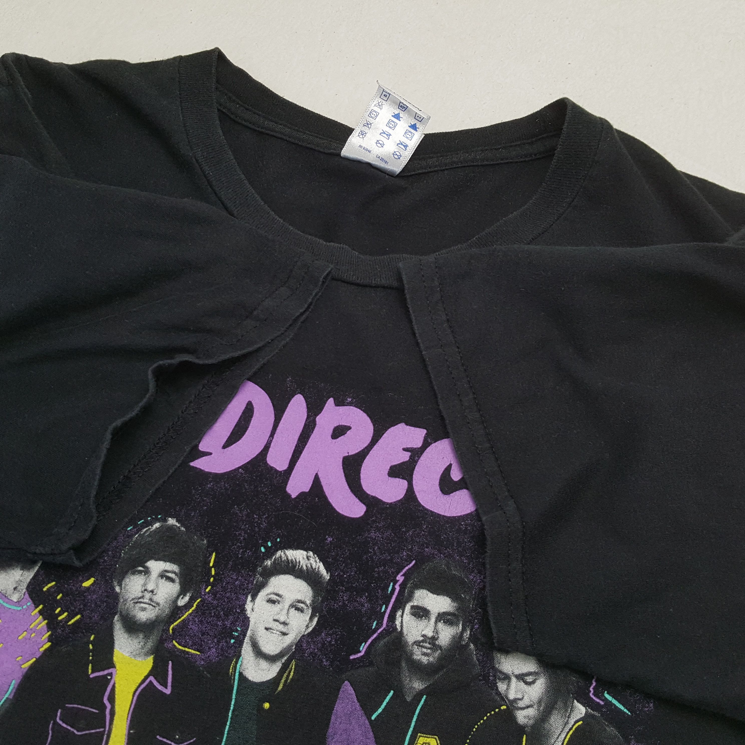 Band Tees × Vintage ONE DIRECTION Boys Band Tour Tshirt Size US M / EU 48-50 / 2 - 7 Thumbnail