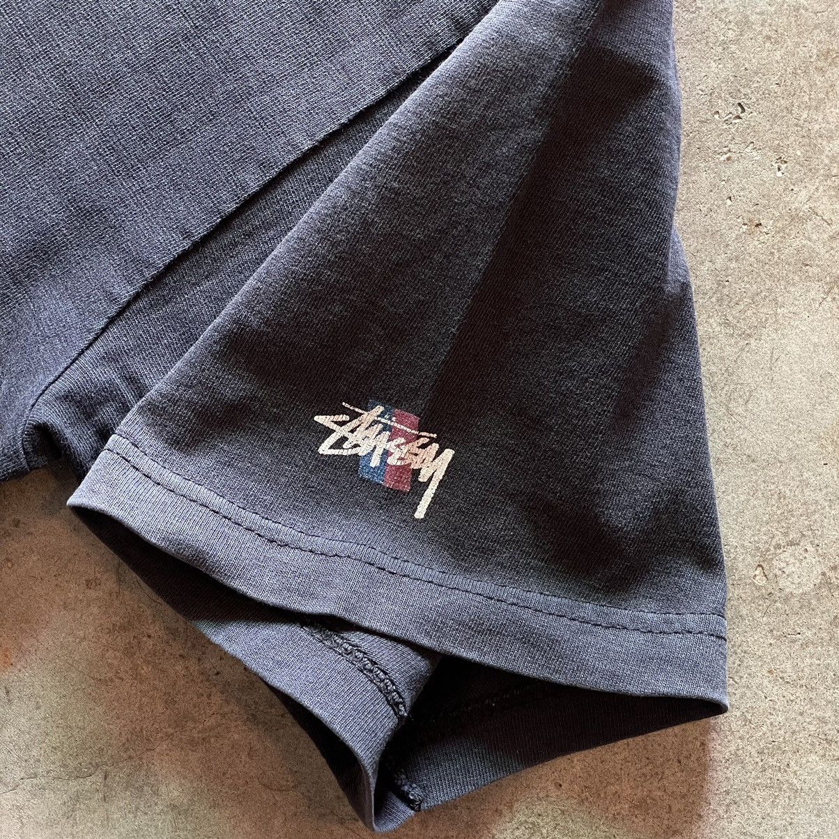 Stussy × Vintage Vintage 90’s Stussy Pro Keds Tee Size US L / EU 52-54 / 3 - 5 Thumbnail