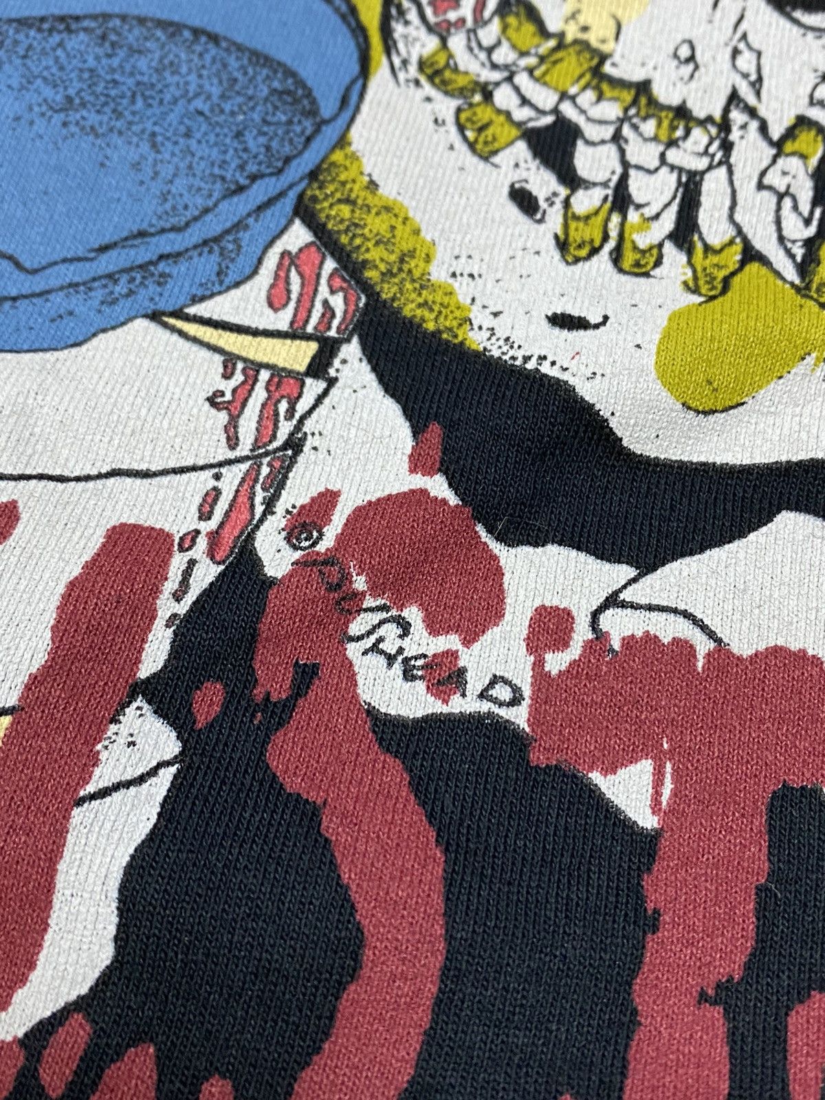 Metallica Metallica Pushead Damaged Justice vintage graphic print tee Size US L / EU 52-54 / 3 - 7 Thumbnail