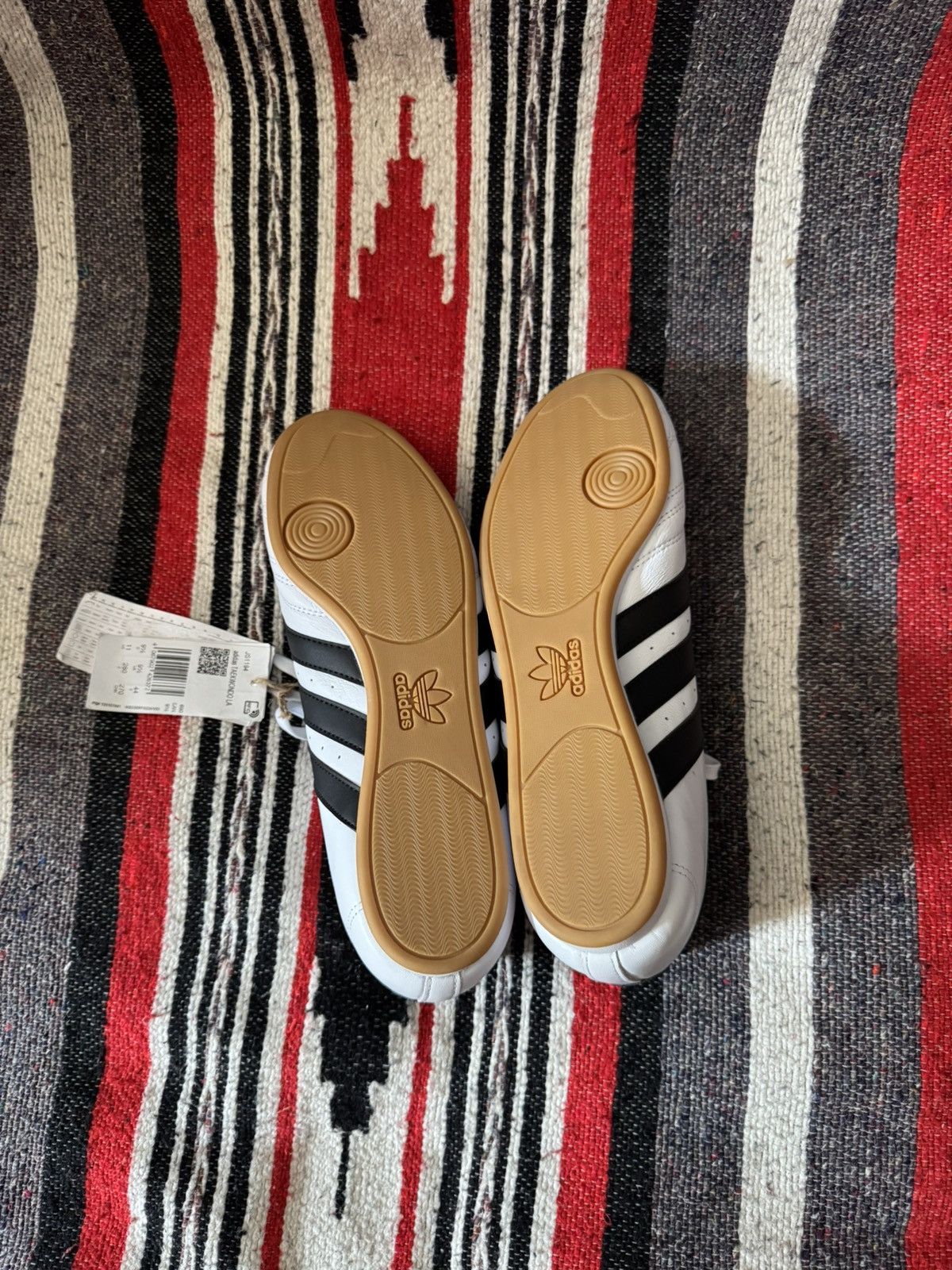 Adidas Adidas Taekwondo White Leather Low Japanese y2k Sneakers Size US 9.5 / EU 42-43 - 8 Thumbnail