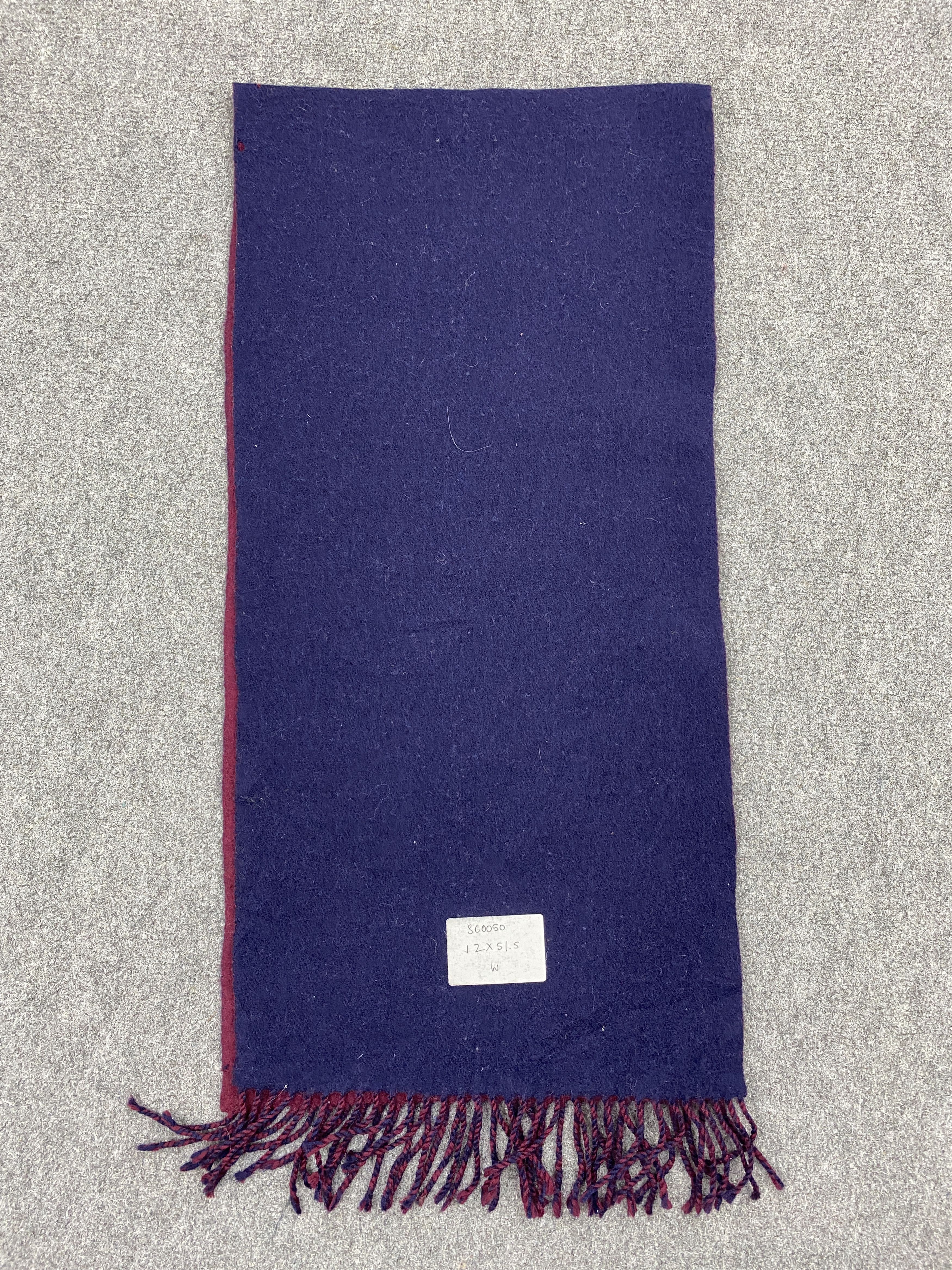 Japanese Brand Plain Cashmere Scarf Muffler Unbranded Neckwear - SC0050 Size ONE SIZE - 5 Thumbnail
