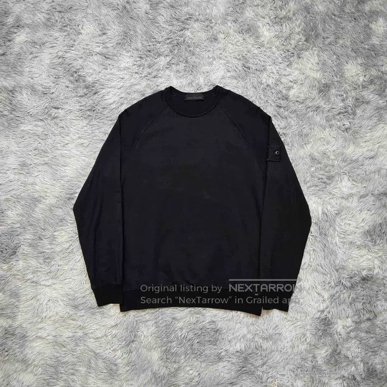 Stone Island Stone Island Phantom Sweatshirt Black Basic Sweatshirt M Size US M / EU 48-50 / 2 - 1 Thumbnail