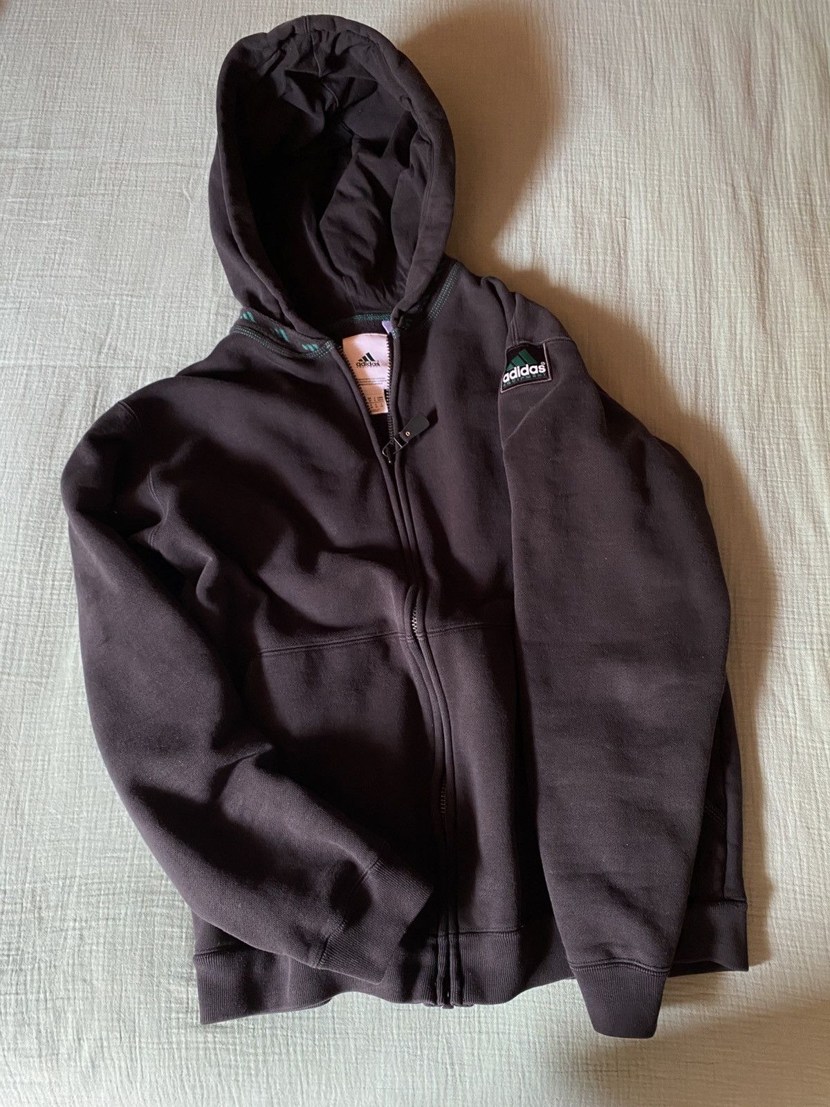 Adidas adidas equipment sample zip-up hoodie Size US M / EU 48-50 / 2 - 3 Thumbnail