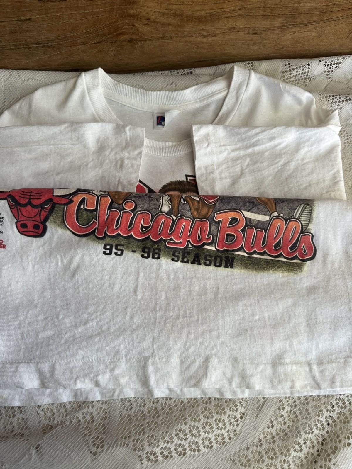 NBA × Pro Player × Vintage Vintage 1995-1996 Chicago Bulls NBA Finals Size US L / EU 52-54 / 3 - 3 Thumbnail