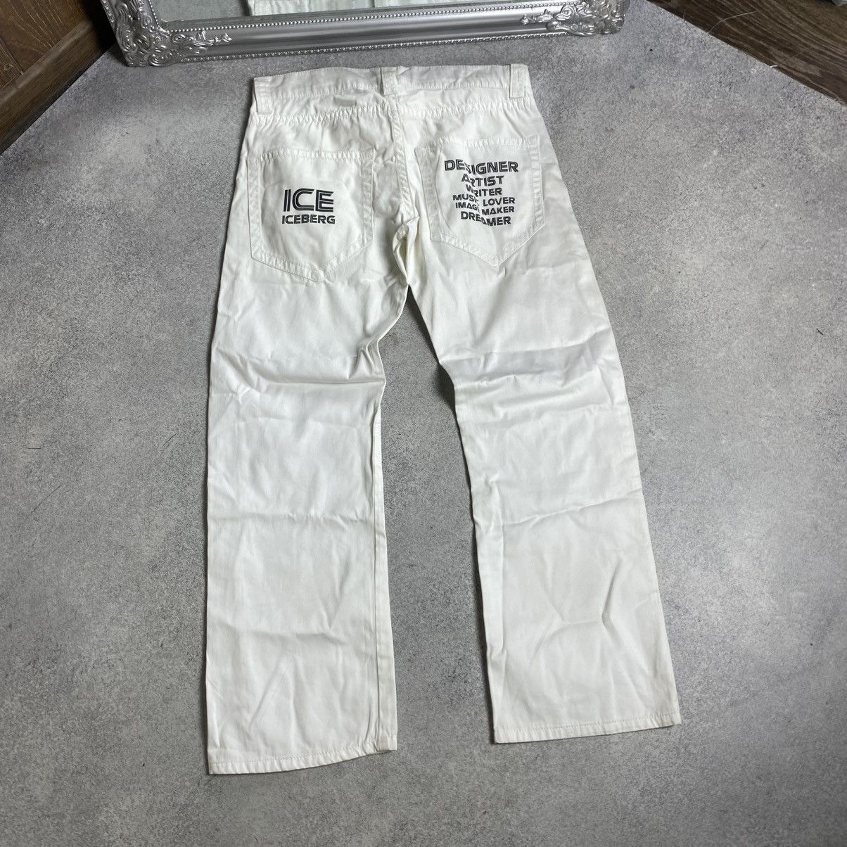 Iceberg Iceberg Pants Luxury Big Logo Size US 30 / EU 46 - 2 Thumbnail