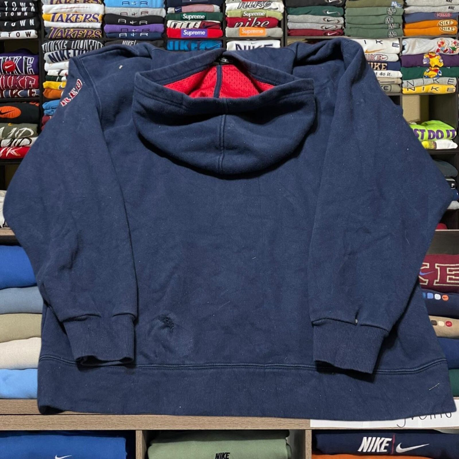MLB 2004 NIKE X Boston Red Sox MLB Baseball Hoodie Size US M / EU 48-50 / 2 - 4 Thumbnail