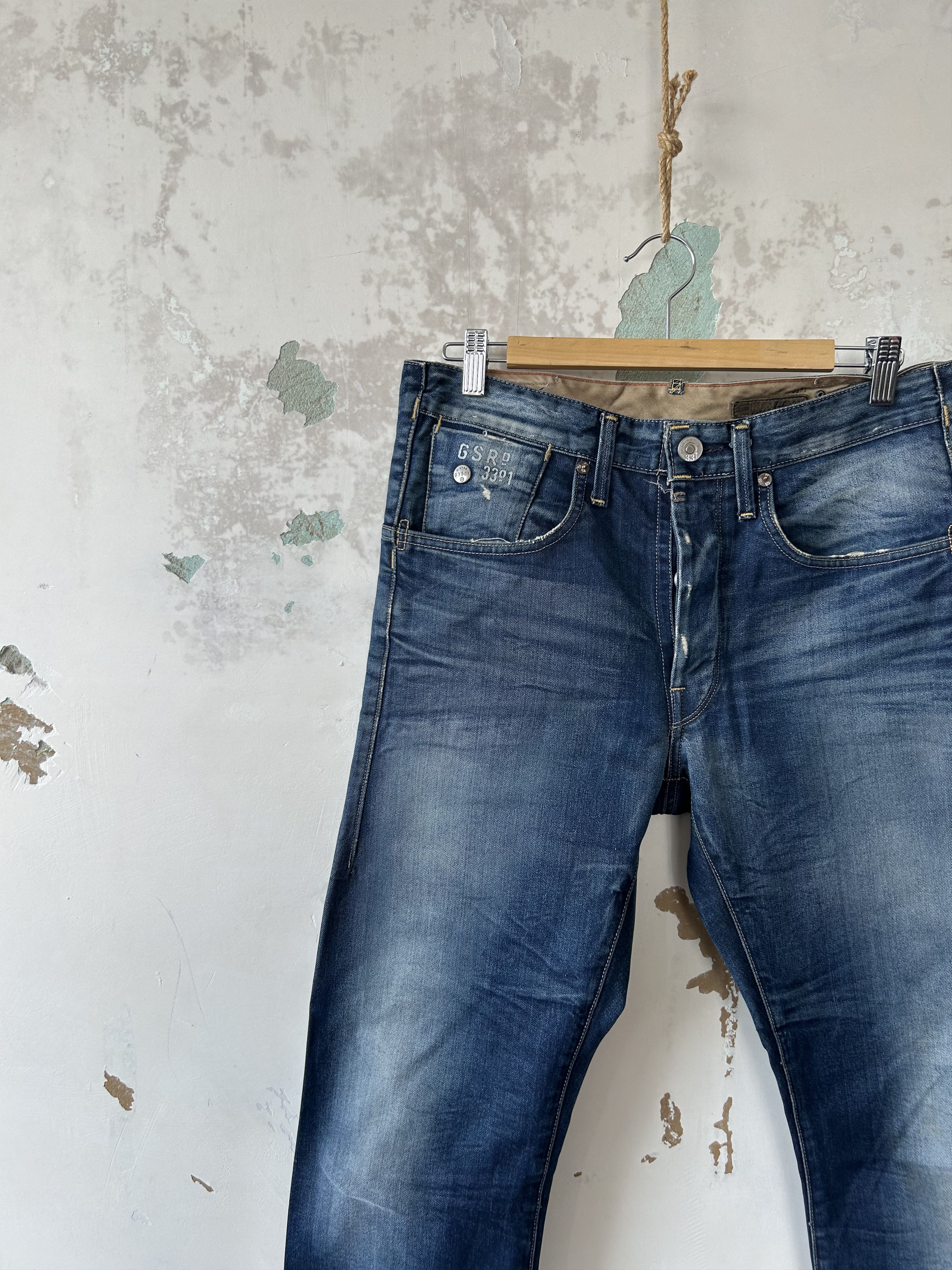 G-Star Vintage G Star Denim Jeans Size US 33 - 3 Thumbnail