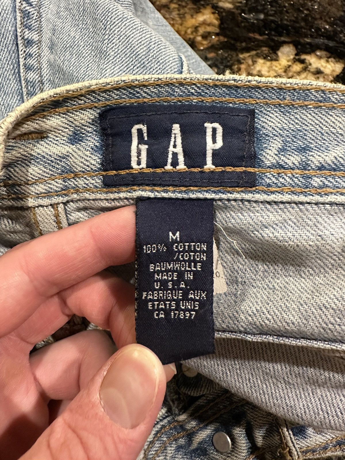 Gap Vintage Gap Blue Denim Jean Jorts Shorts Size US 32 / EU 48 - 8 Thumbnail