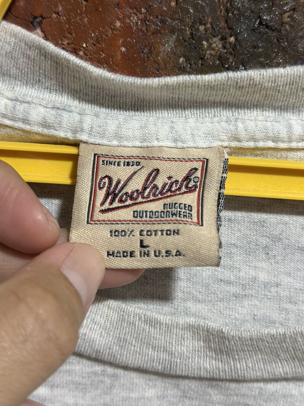 Vintage × Woolrich Woolen Mills Vintage Woolrich The Lurf Of The Sport Faded Tee Size US L / EU 52-54 / 3 - 5 Thumbnail