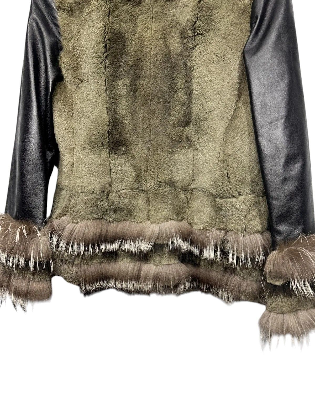 If Six Was Nine Fendi Rabbit Fur Jacket Rare IfSixWasNine LeGrandBleu Size M / US 6-8 / IT 42-44 - 12 Thumbnail