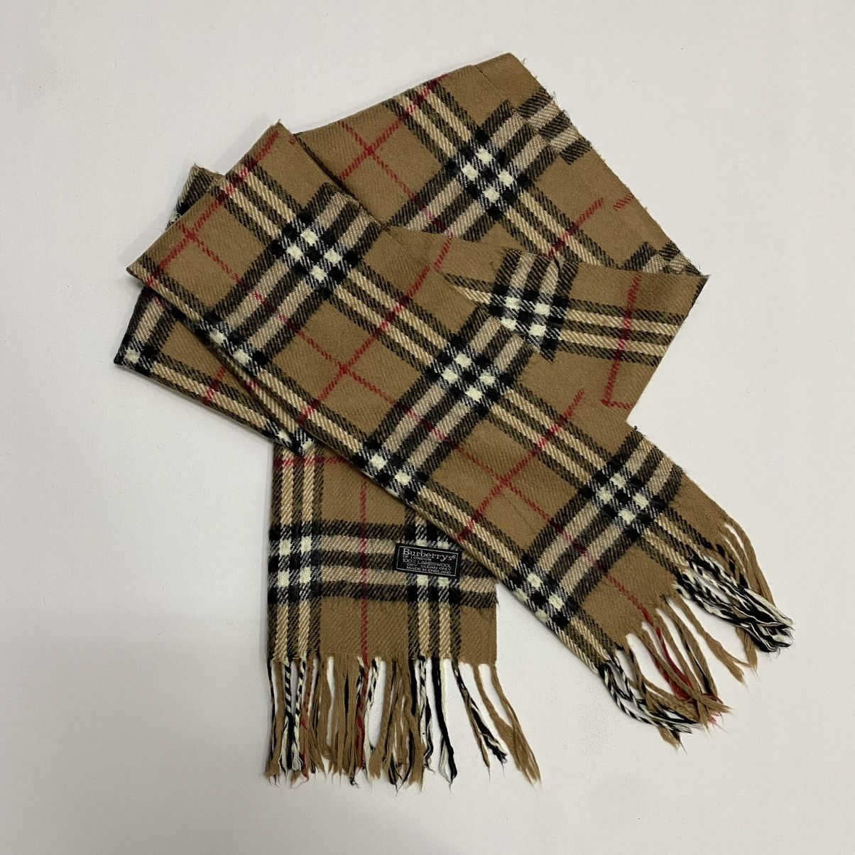 Burberry BURBERRYS SCARF MUFFLER BUR054 Size ONE SIZE - 2 Thumbnail