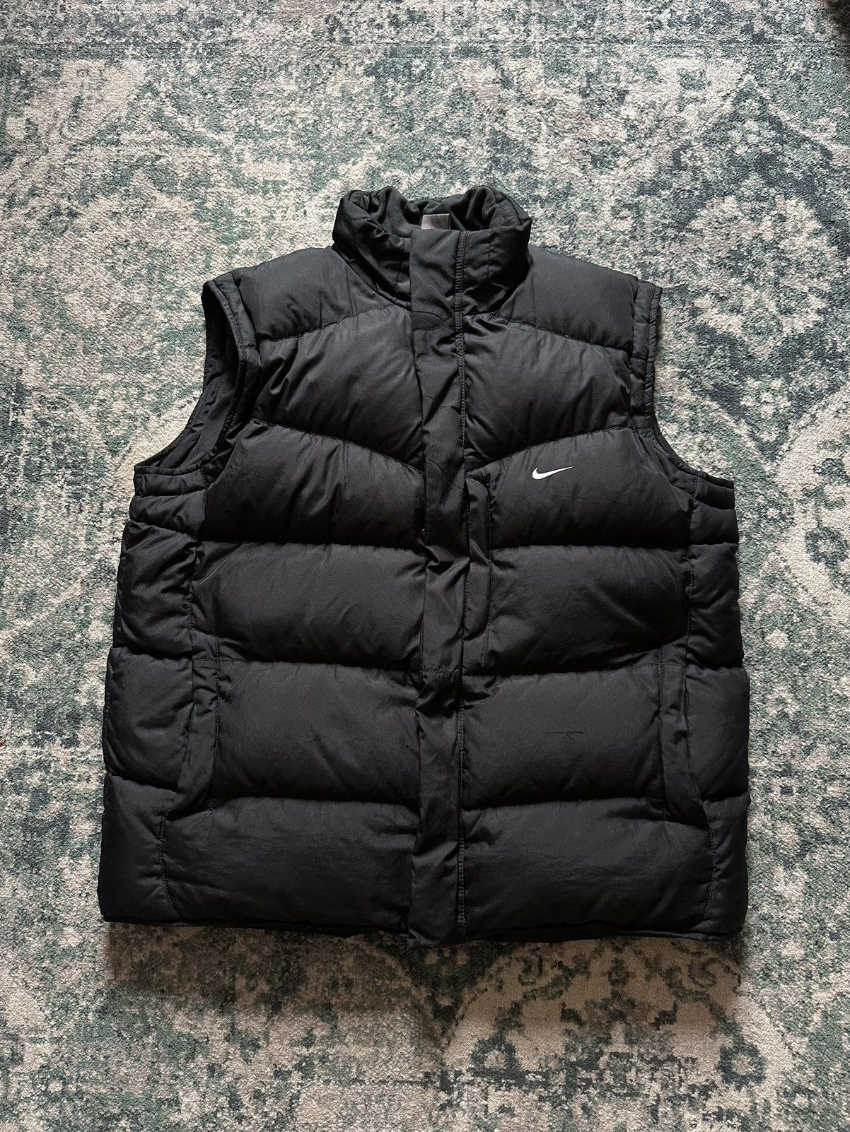 Nike × Skepta VINTAGE NIKE SWOOSH WINTER DOWN PUFFER JACKET Y2K L Size US L / EU 52-54 / 3 - 1 Thumbnail