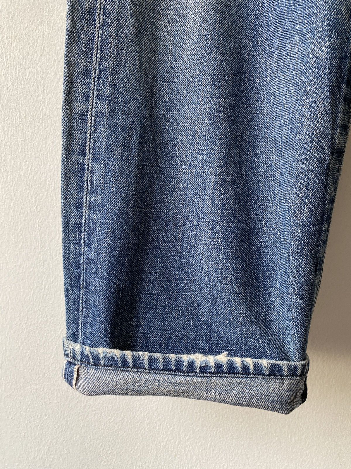 Levi's Vintage 90s Levi’s 503B Selvedge Distressed Denim Size US 29 - 3 Thumbnail