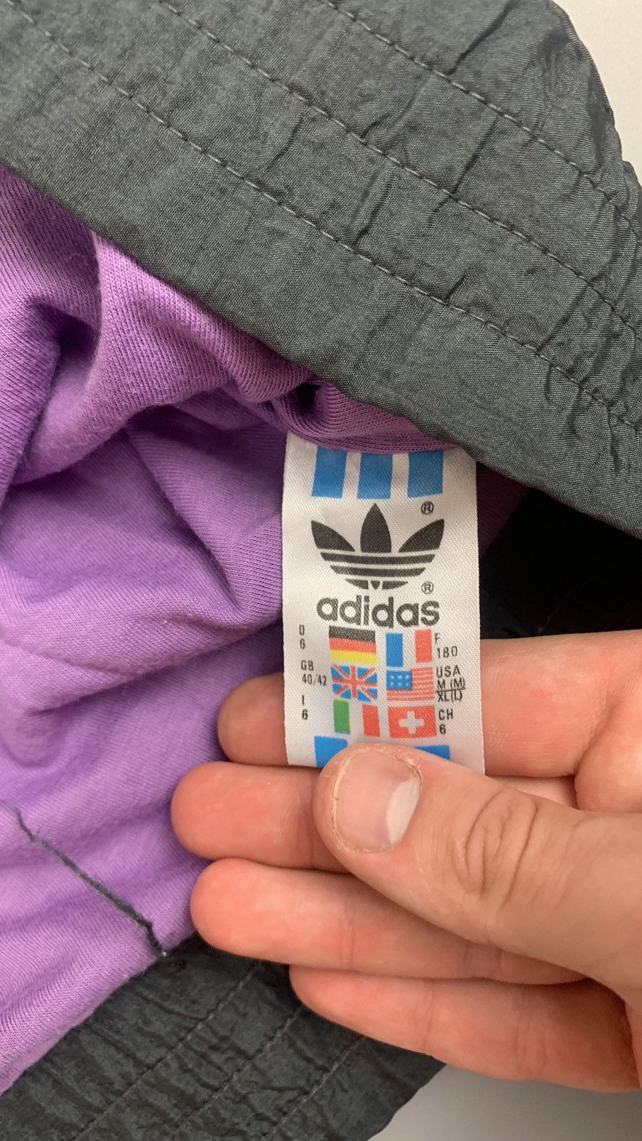 Adidas × Vintage Adidas Vintage windbreaker jackets Size US L / EU 52-54 / 3 - 8 Thumbnail