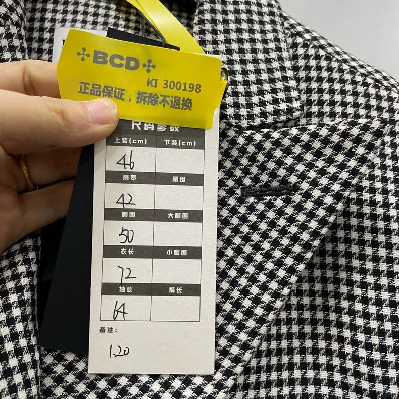 Loewe LOEWE Triple bird grid double row collar coat Size M / US 6-8 / IT 42-44 - 5 Thumbnail
