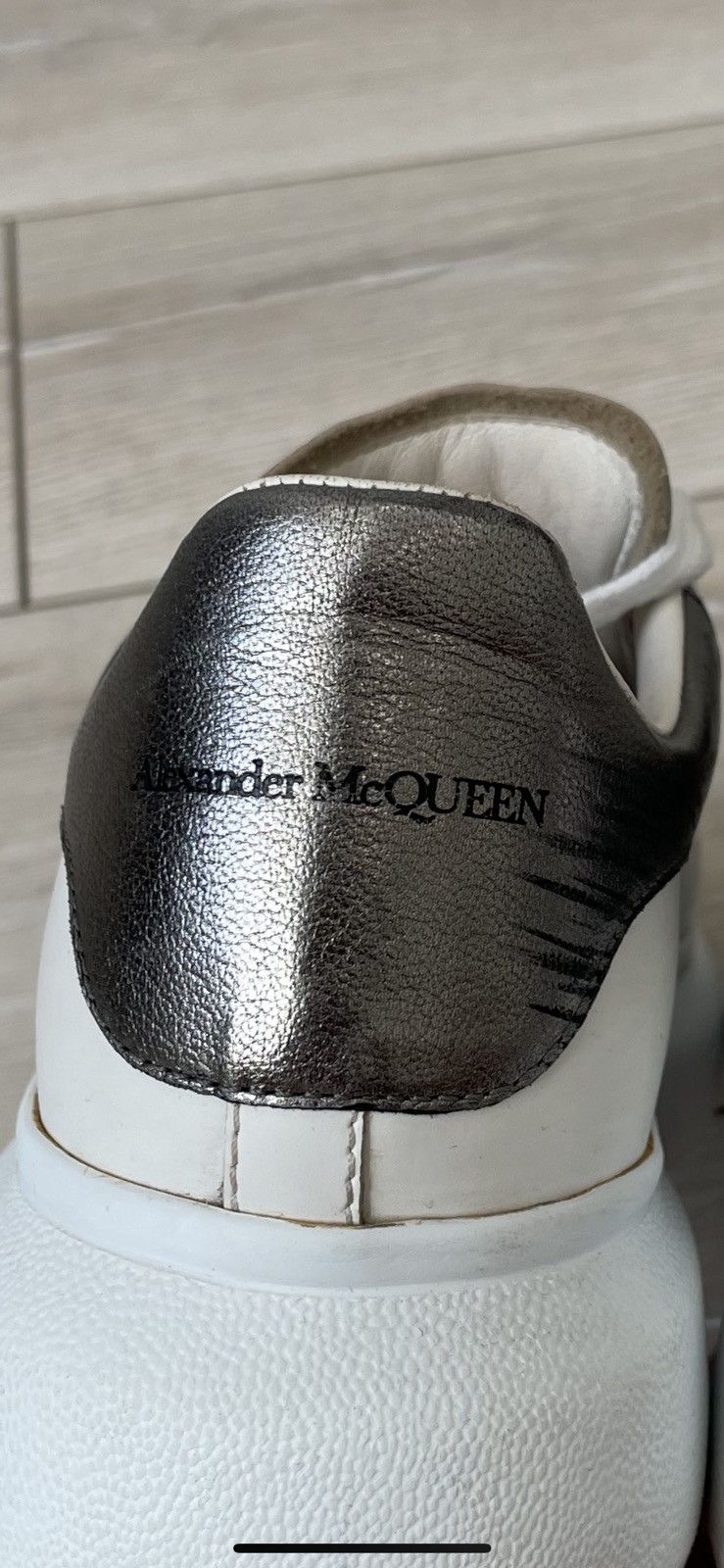Alexander McQueen Alexander McQueen's Oversized leather sneakers Size US 9 / IT 39 - 22 Thumbnail