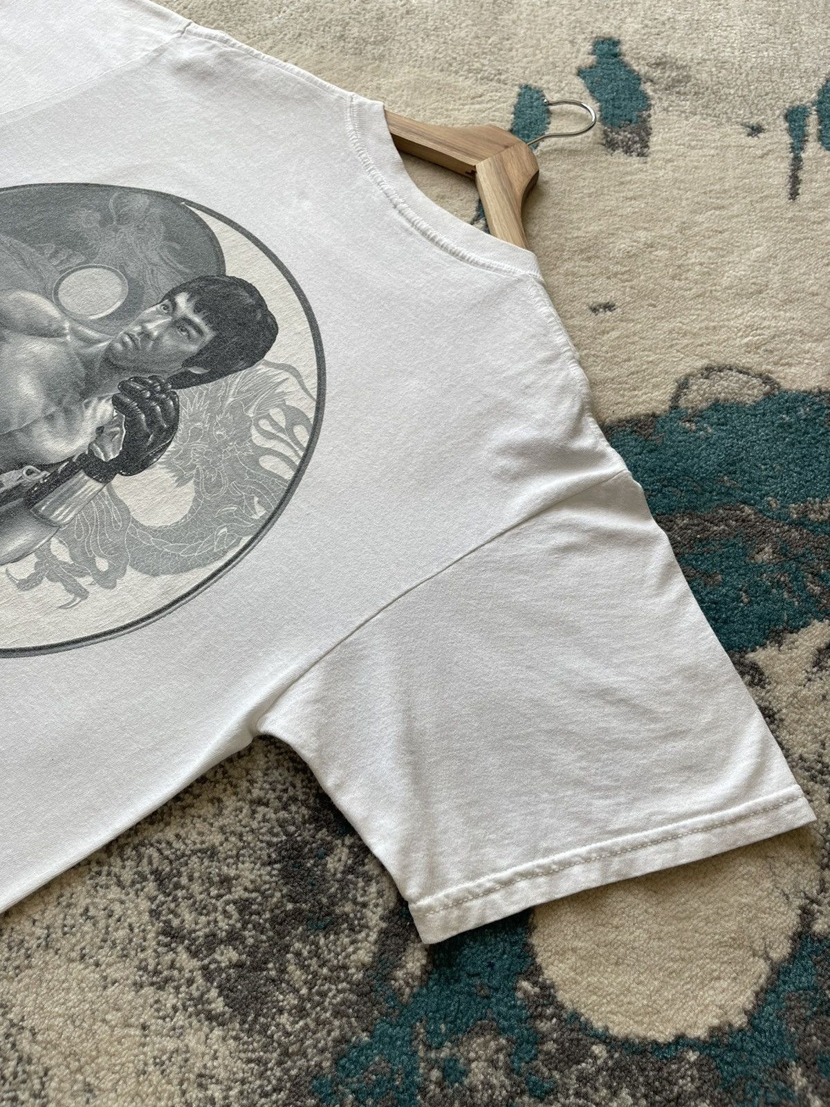 Tultex Bruce Lee Martial Arts Kungfu Legend Y2k Tee Size US M / EU 48-50 / 2 - 3 Thumbnail