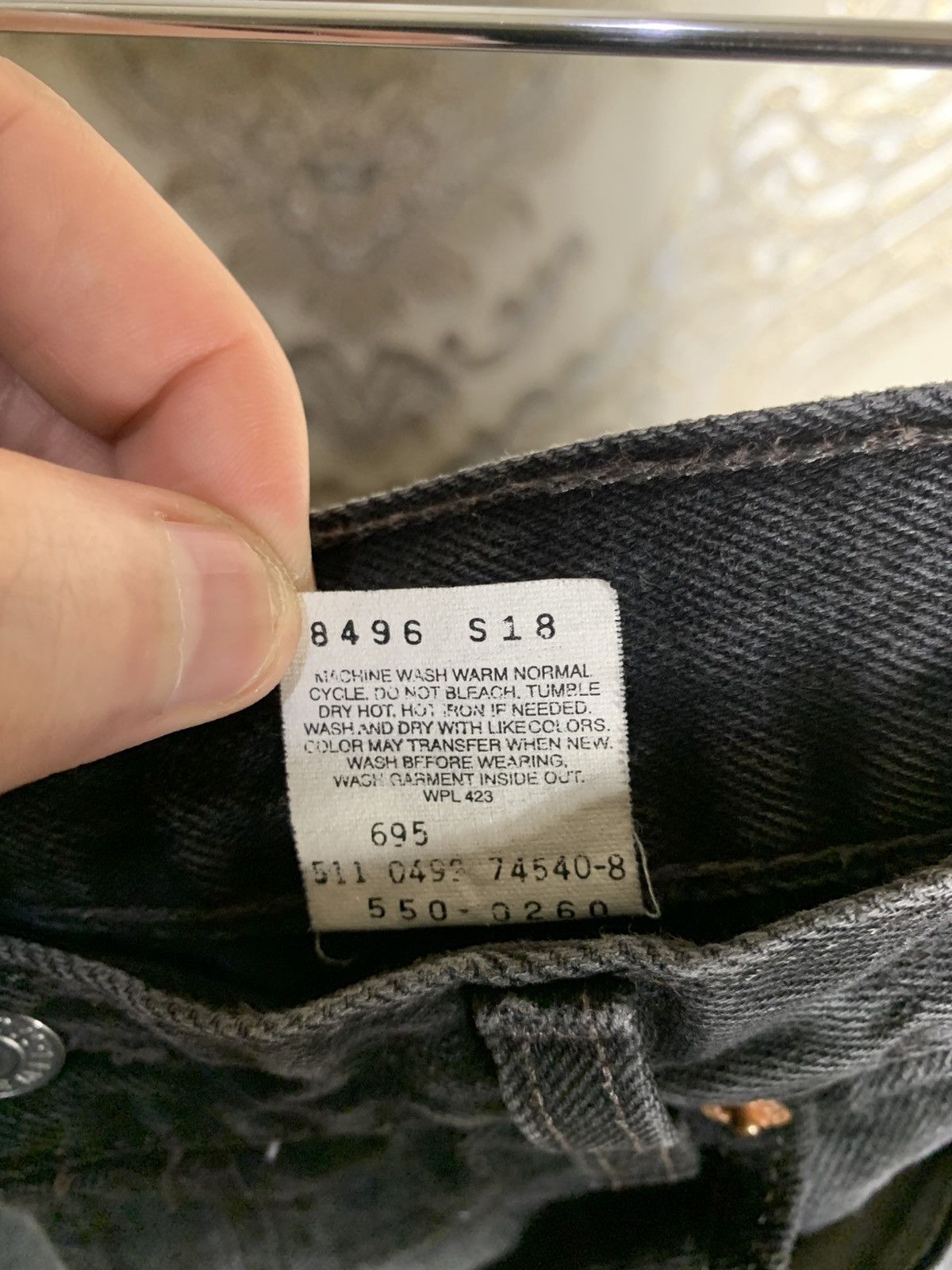 Levi's Vintage Clothing VINTAGR LEVIS 550 MADE IN USA RETRO DESIGNER DENIM JEANS 90s Size US 36 / EU 52 - 5 Thumbnail