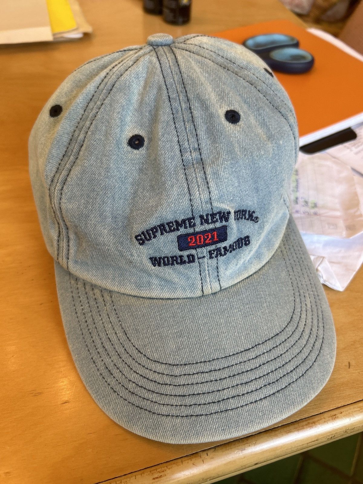 Supreme World Famous 6 Panel Hat | Grailed
