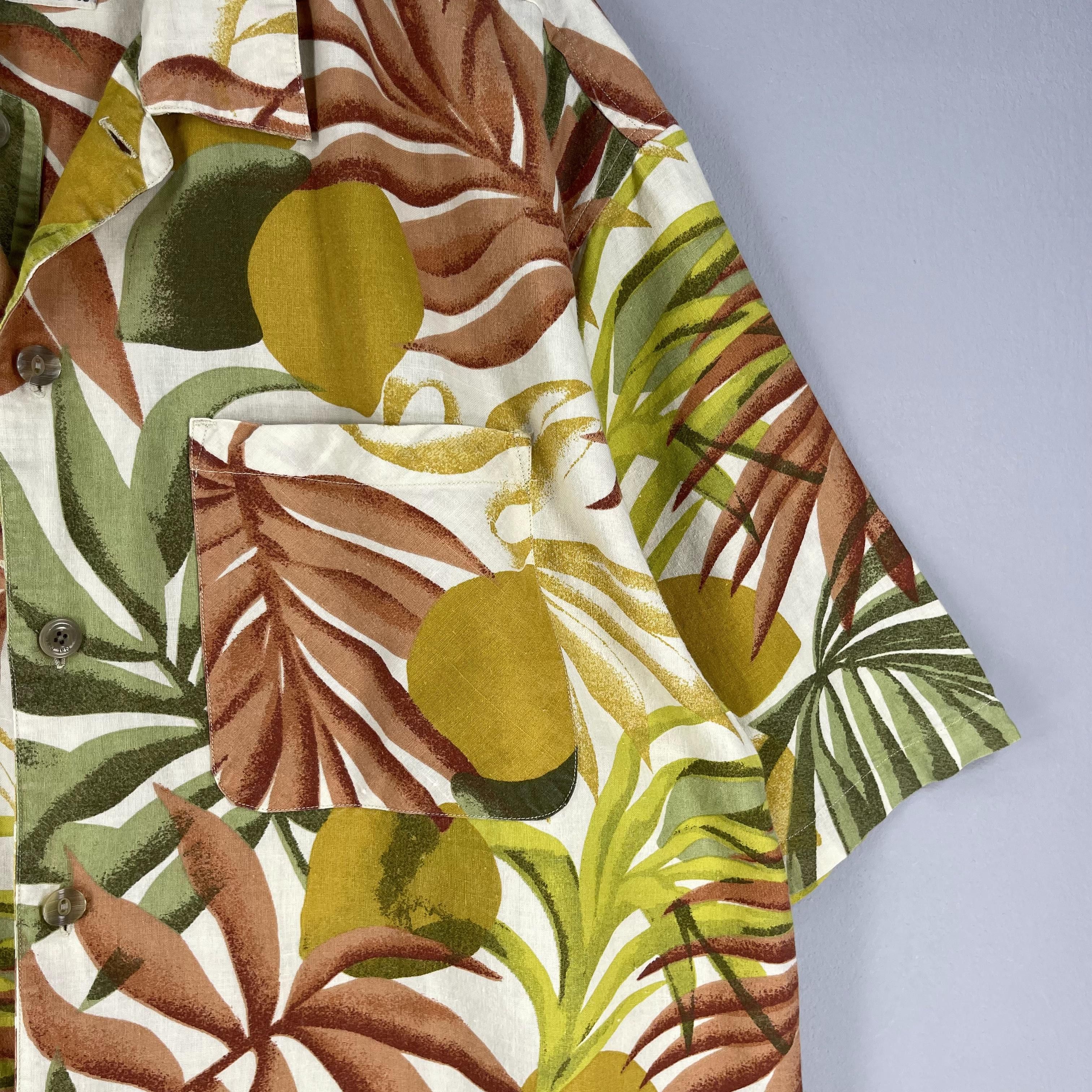 Bugle Boy BUGLE BOY Abstract Tropical Hawaii Floral Motive Aloha Shirt Size US XL / EU 56 / 4 - 3 Thumbnail