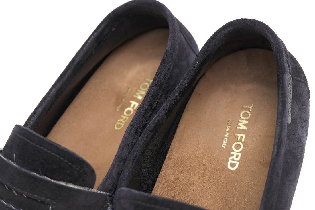Tom Ford o1w1db10724 Loafers in Slate Grey Size US 12 / EU 45 - 4 Thumbnail
