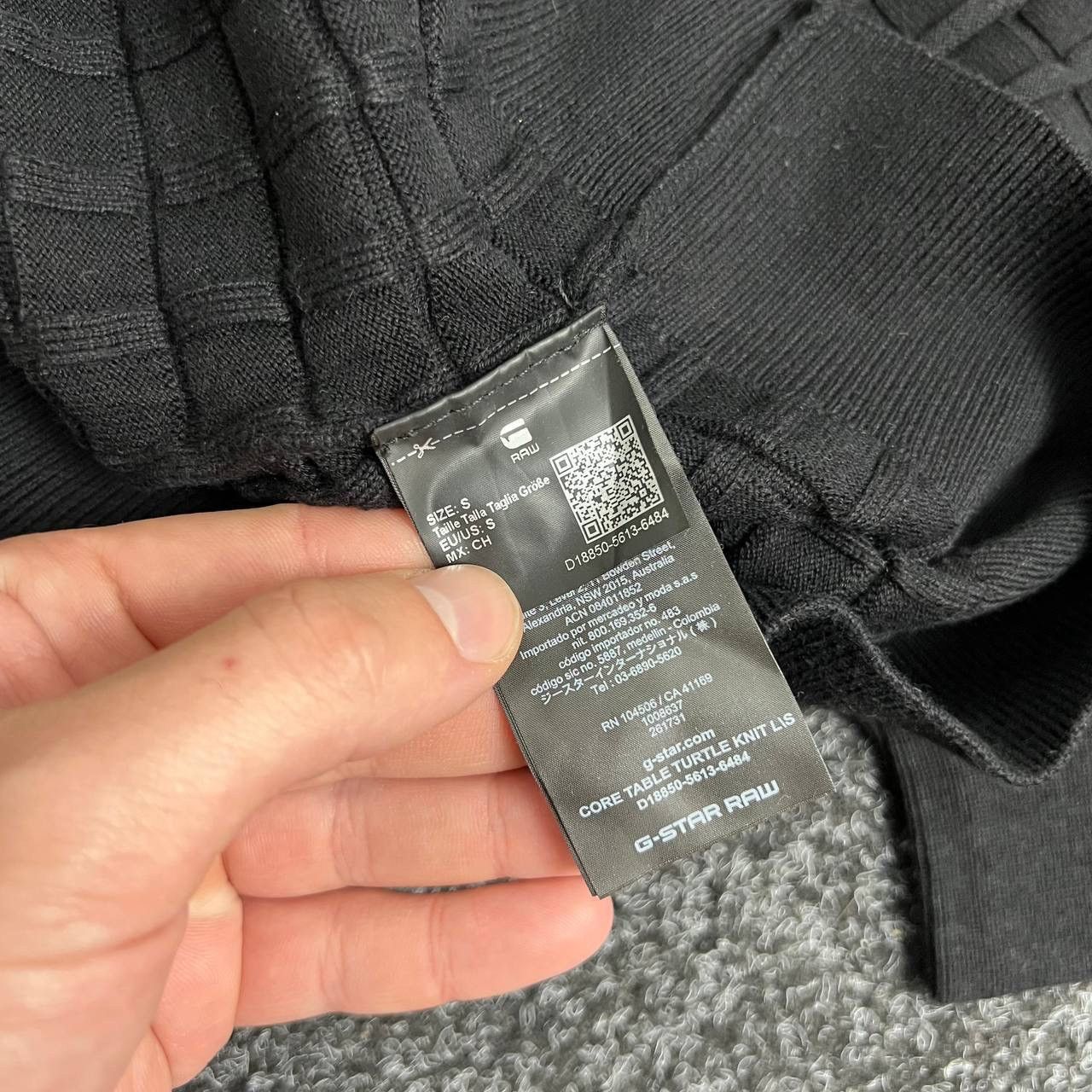 G-Star Y2k Spider Turtleneck Black Rare Knitwear Striped Avant Gard Size US S / EU 44-46 / 1 - 6 Thumbnail