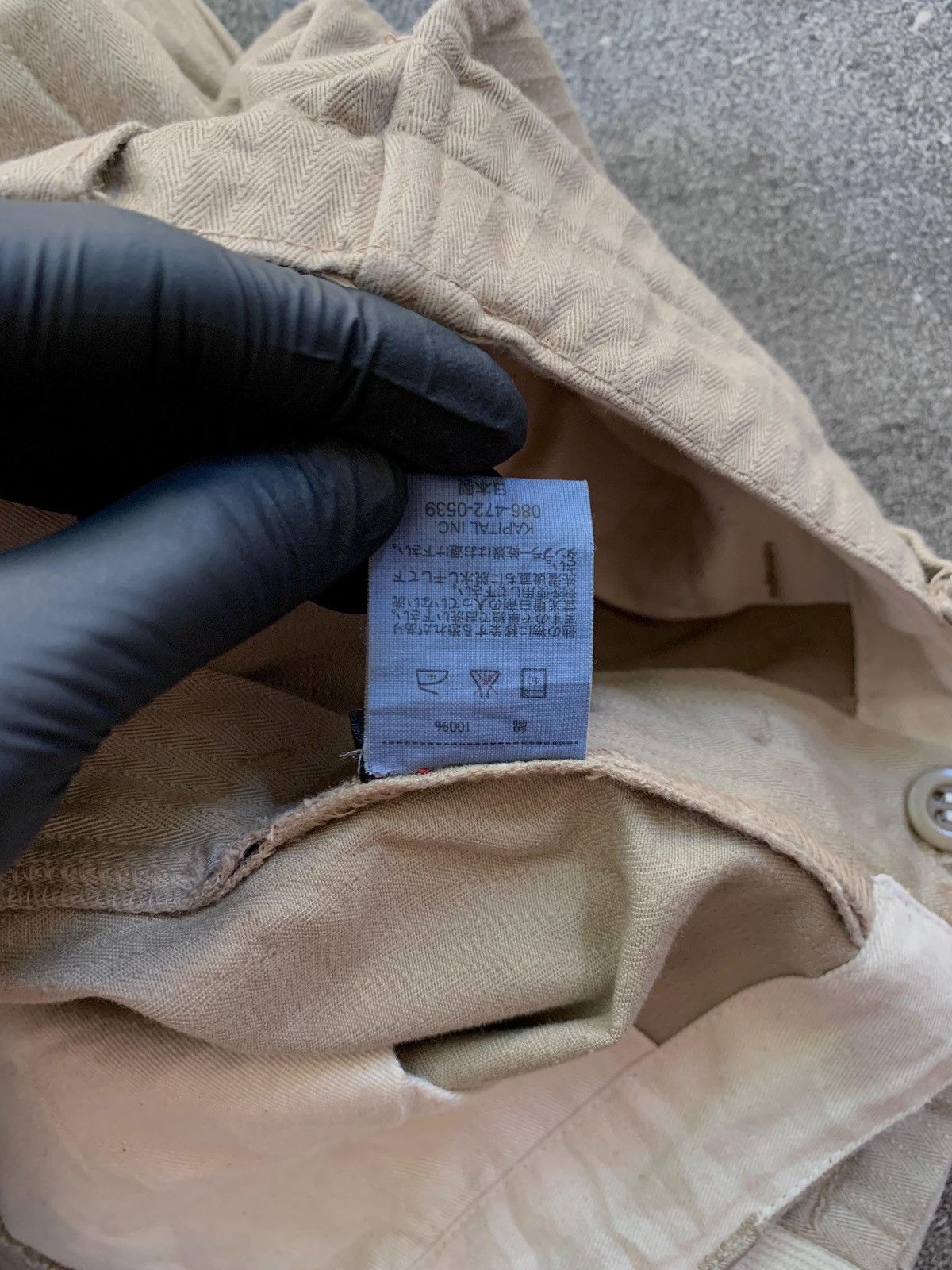 Kapital FREE TAX! Hybrid Herringbone Twill Pants Size US 29 - 13 Thumbnail