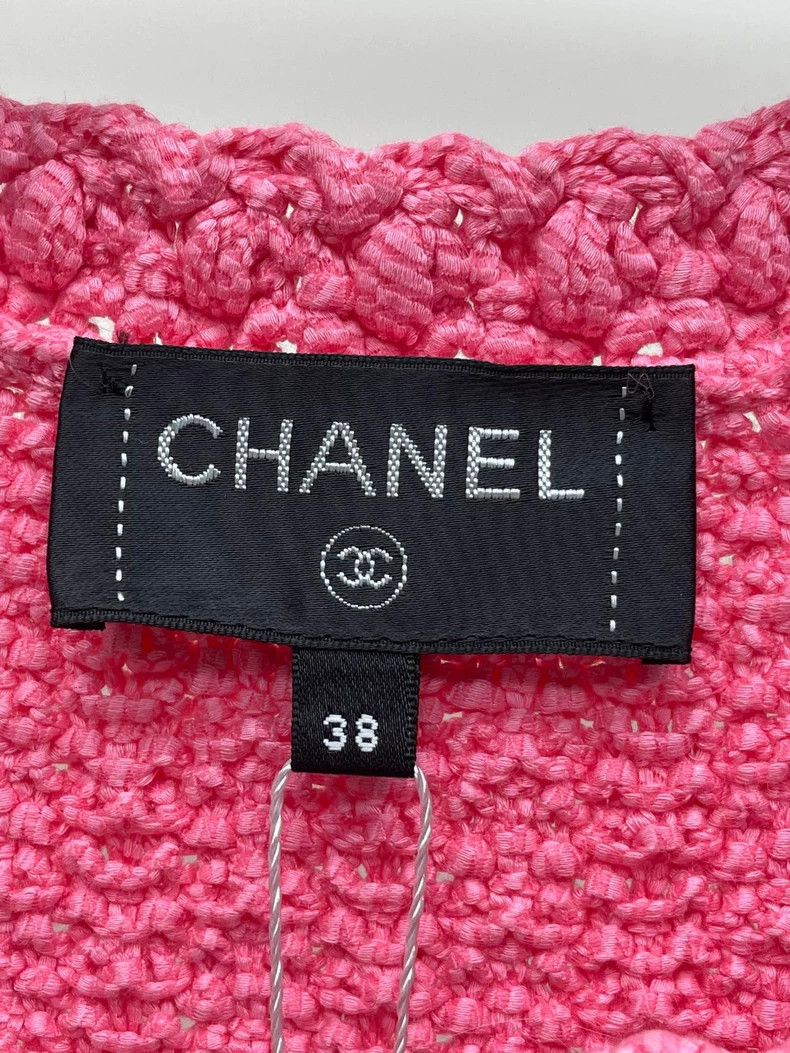 Chanel Chanel Pink knitted vest Size XS / US 0-2 / IT 36-38 - 5 Thumbnail