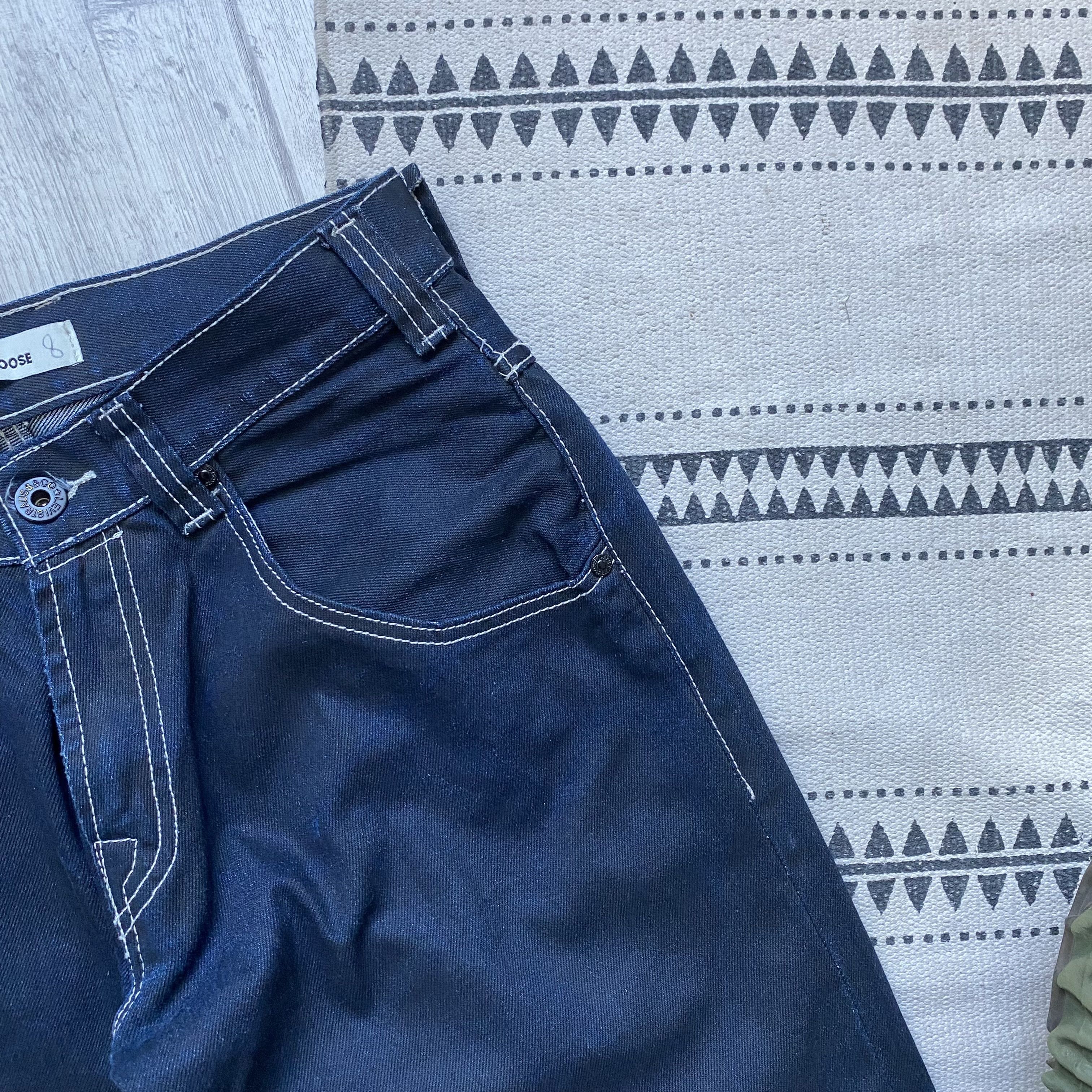 Levi's Vintage Clothing 👖 Vintage Y2K Levis 503 jeans Loose denim pants Size US 28 / EU 44 - 7 Thumbnail
