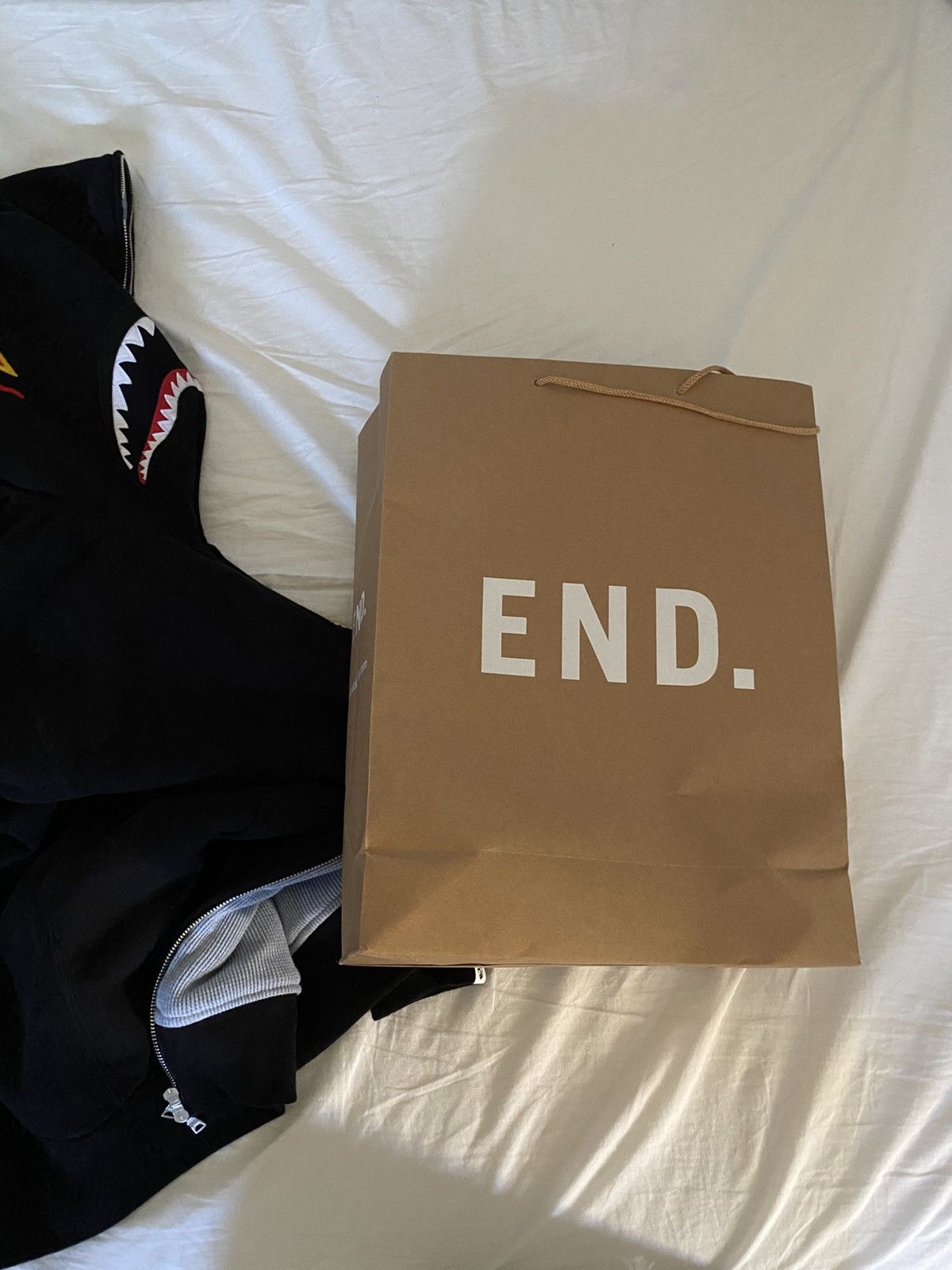Bape Bape PONR Shark Hoodie Size US L / EU 52-54 / 3 - 7 Thumbnail