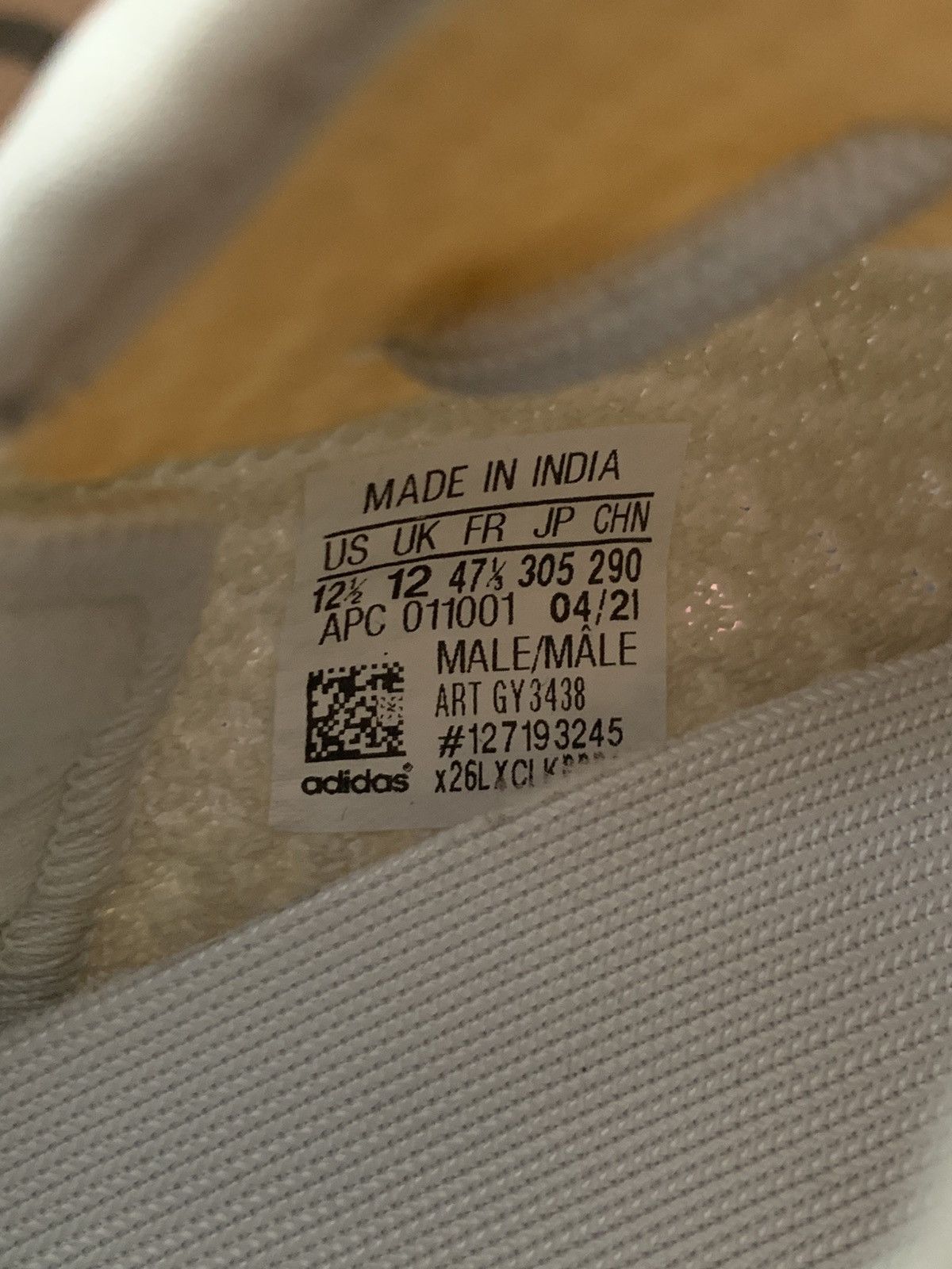 Adidas 2021 Adidas Yeezy Boost 350 V2 Light Size US 12.5 / EU 45-46 - 7 Thumbnail