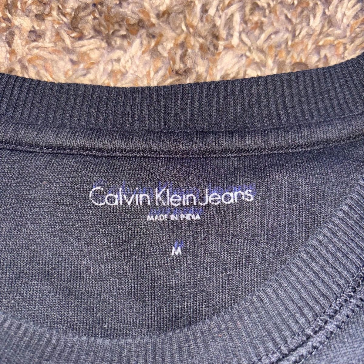 Calvin Klein Calvin Klein Jeans Sweatshirt Black Size M Size US M / EU 48-50 / 2 - 3 Thumbnail