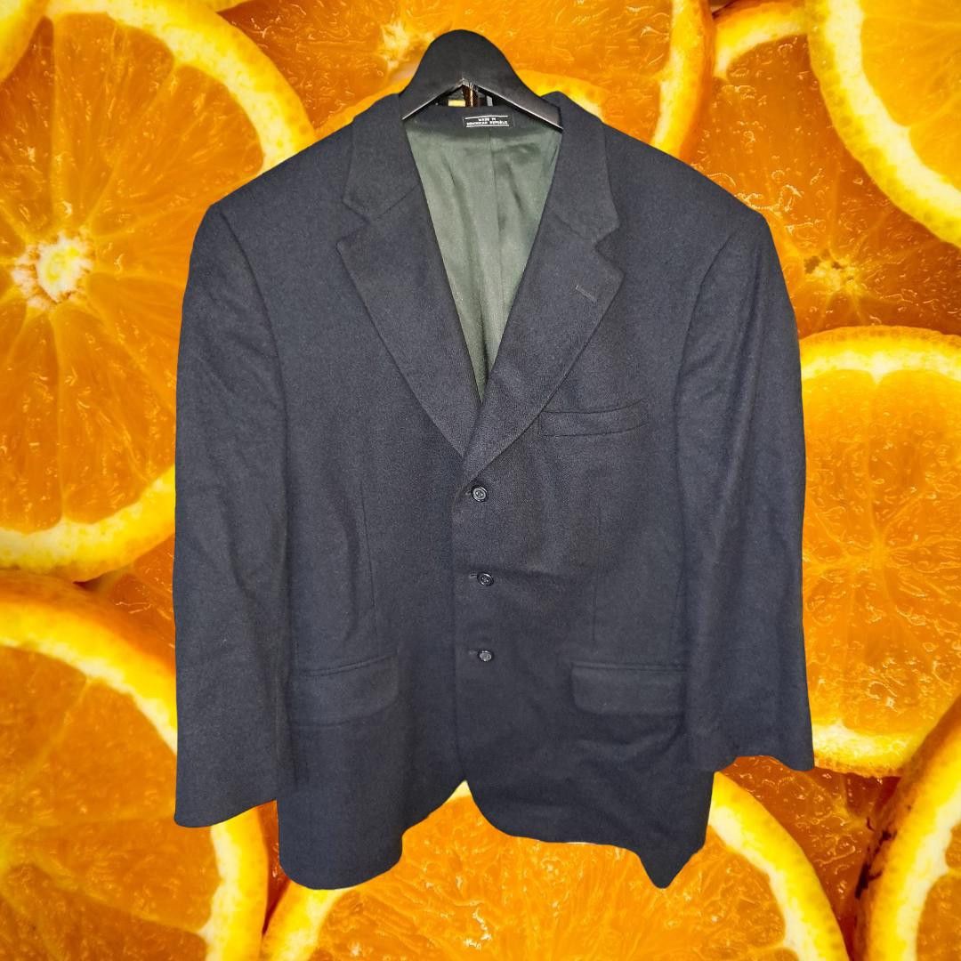 Club Room Club Room 100% Camel Hair Blue Blazer Size 42R Size 42R - 1 Thumbnail