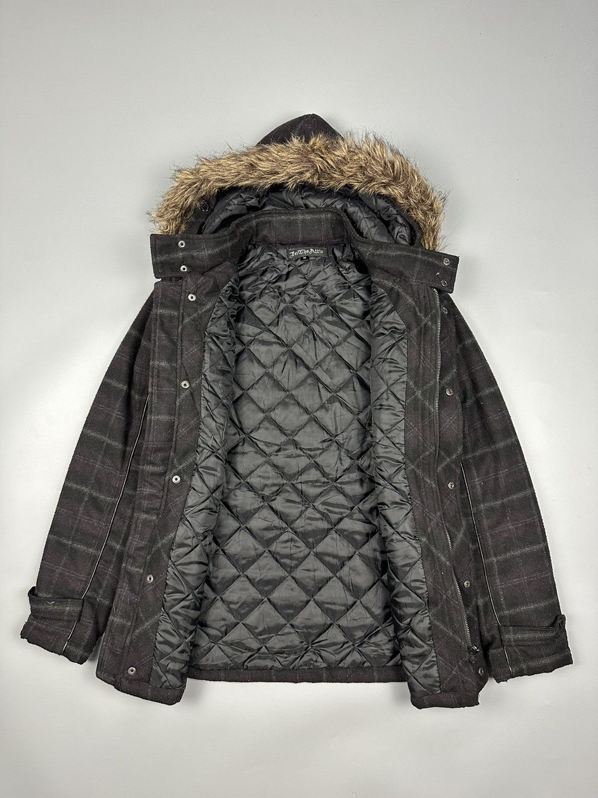 14th Addiction × In The Attic In The Attic Checked Hooded Jacket Size US M / EU 48-50 / 2 - 3 Thumbnail