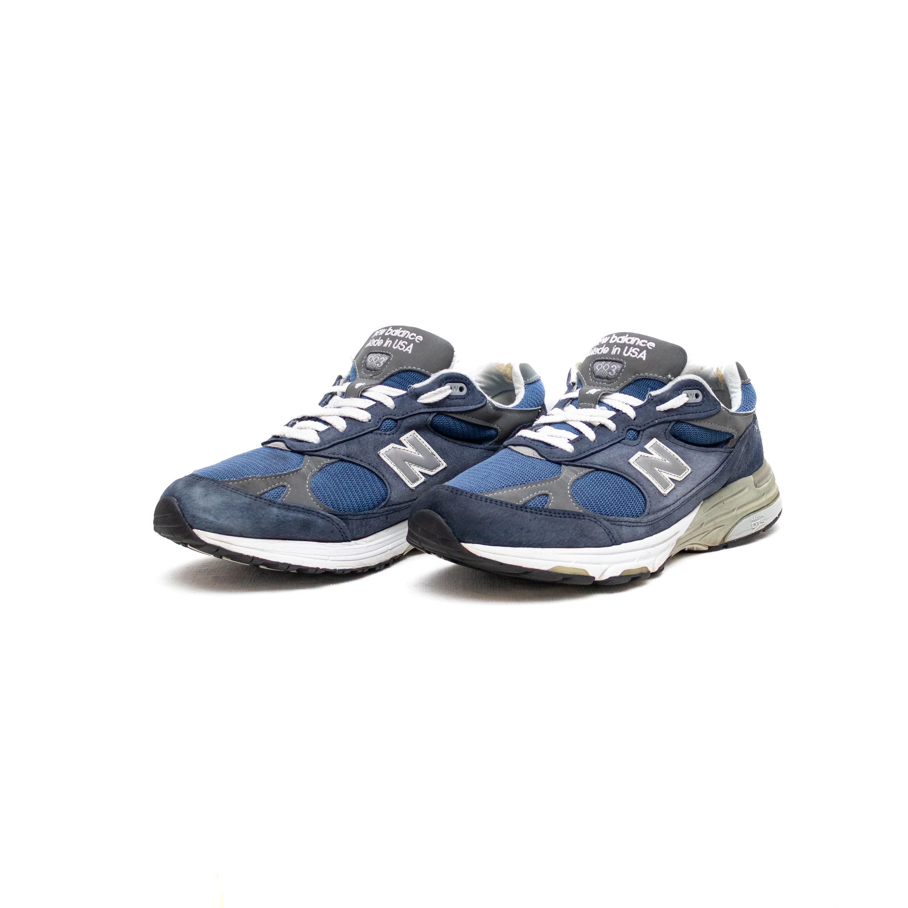 New Balance New Balance 993 Navy Blue Suede Mesh Sneakers Men’s US 11.5 Size US 11.5 / EU 44-45 - 1 Thumbnail